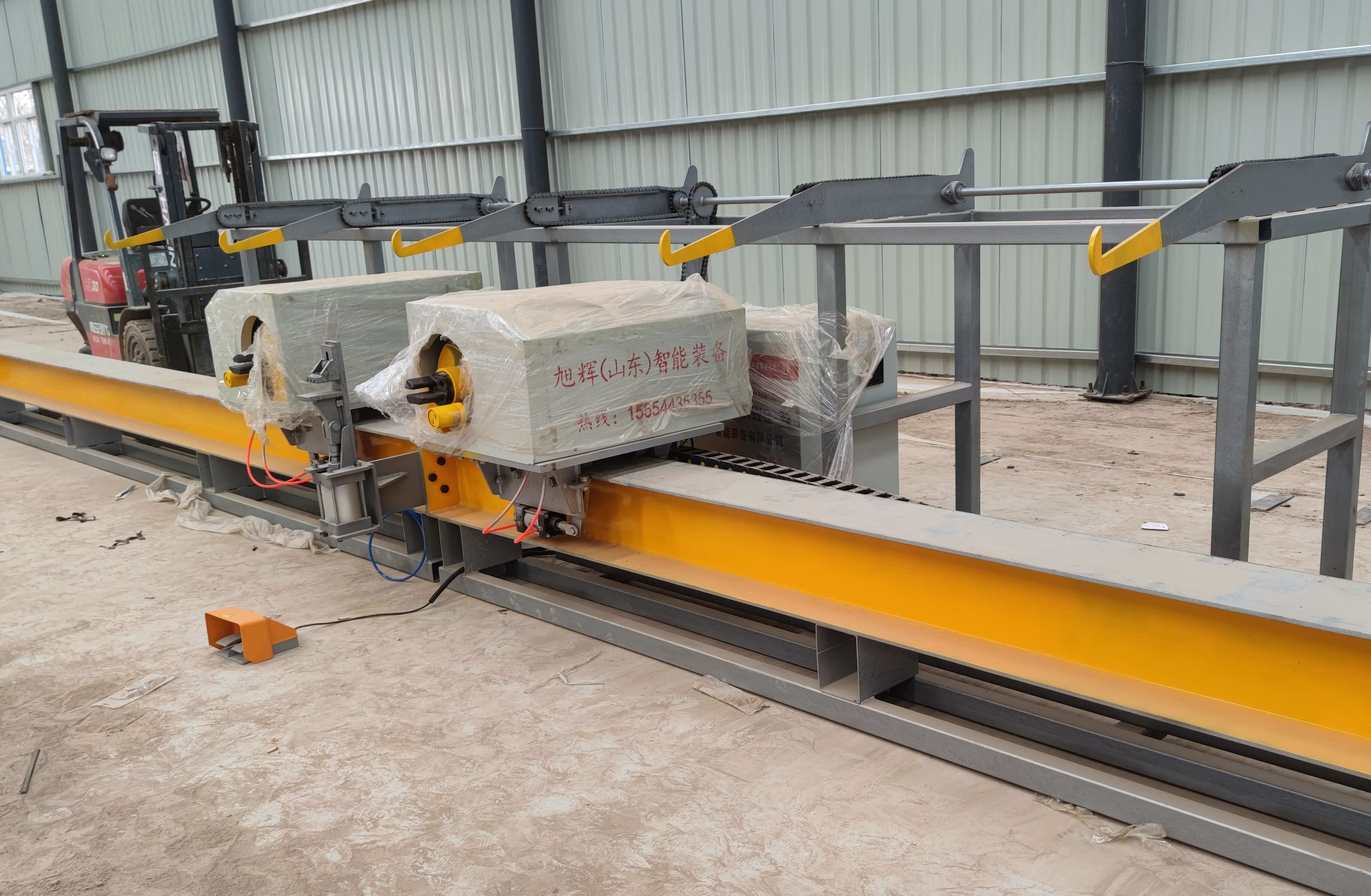 Precision steel bar bending process