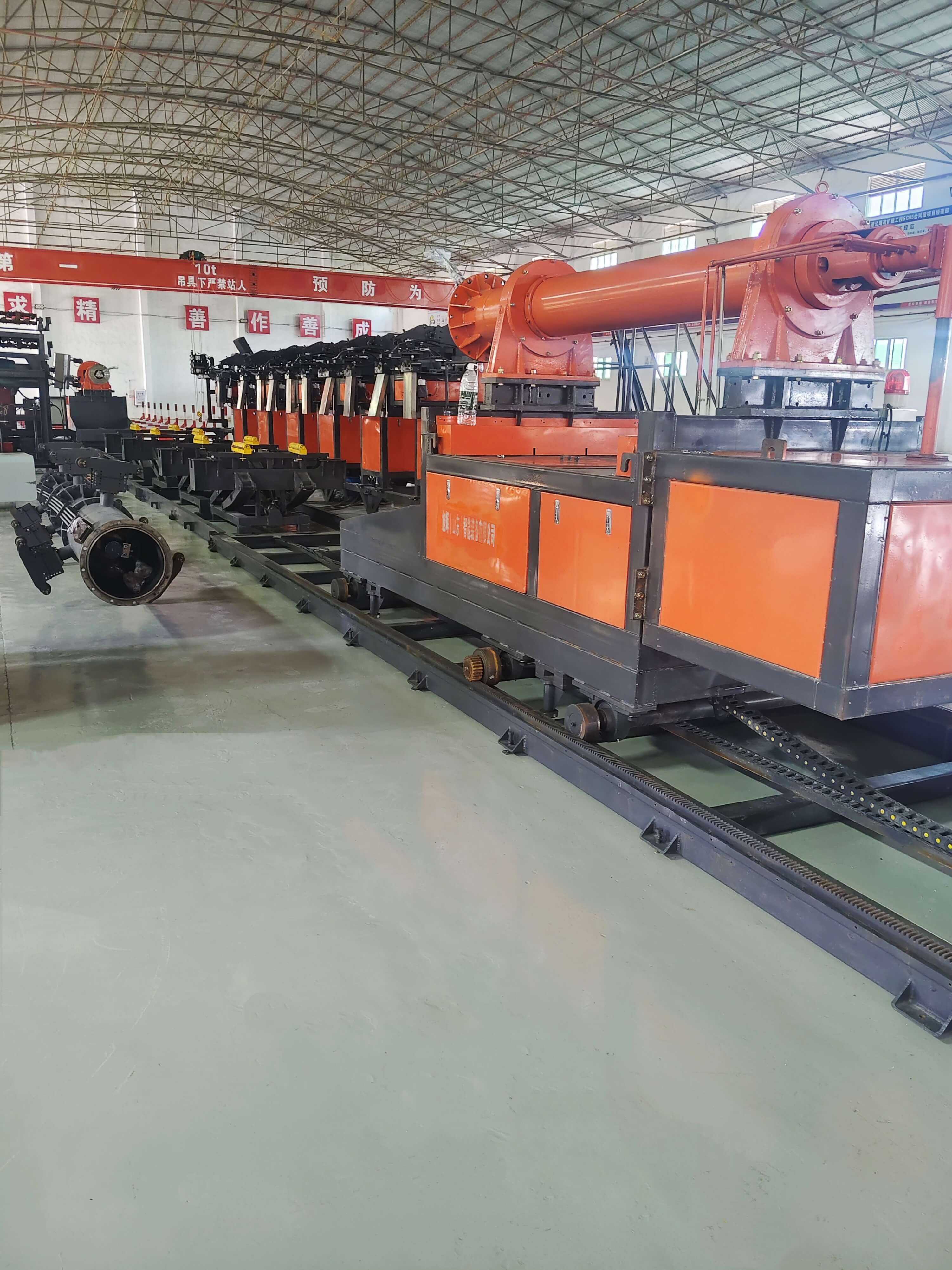 Automated steel cage production line