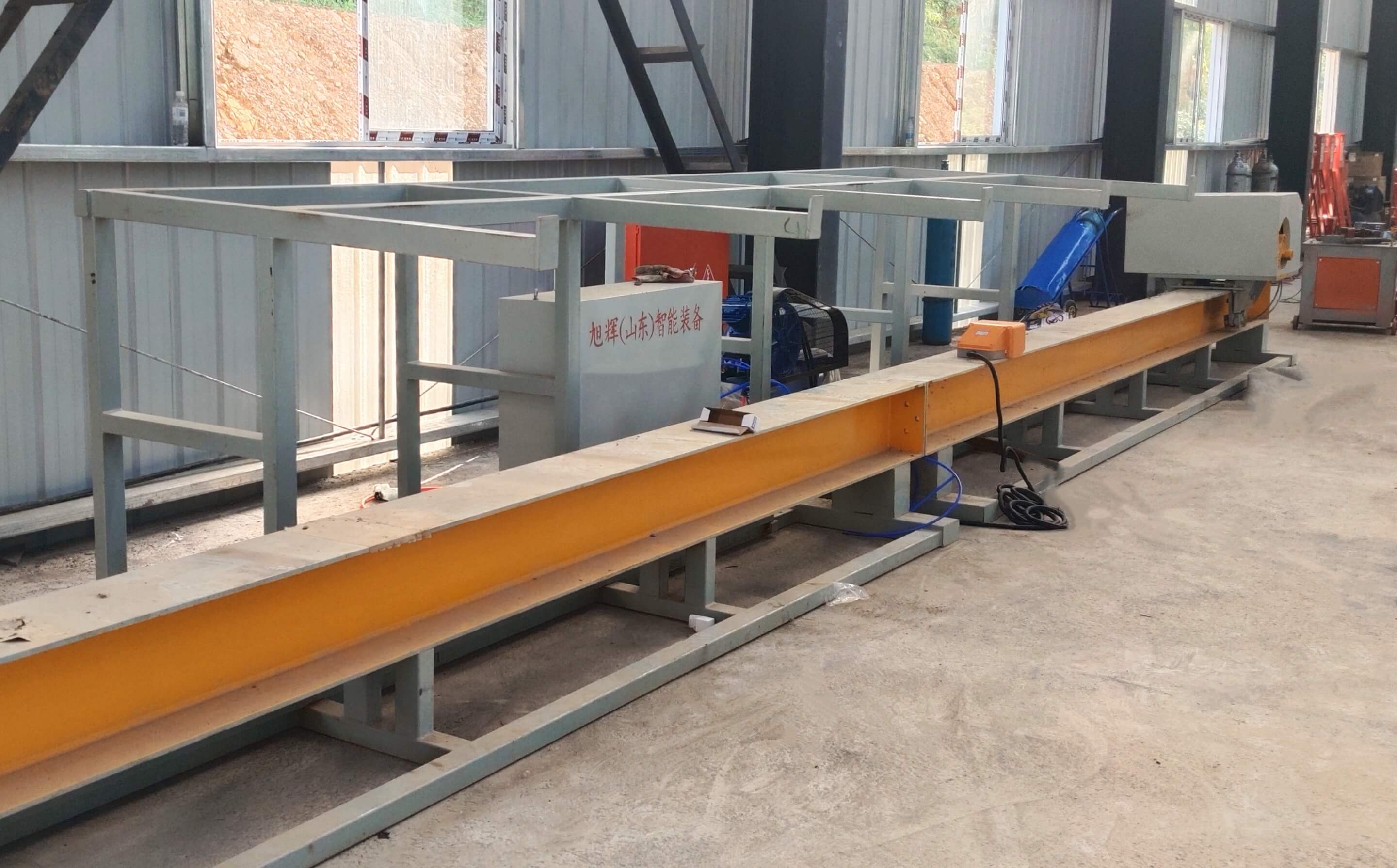 Technical specifications of four-head bending machine