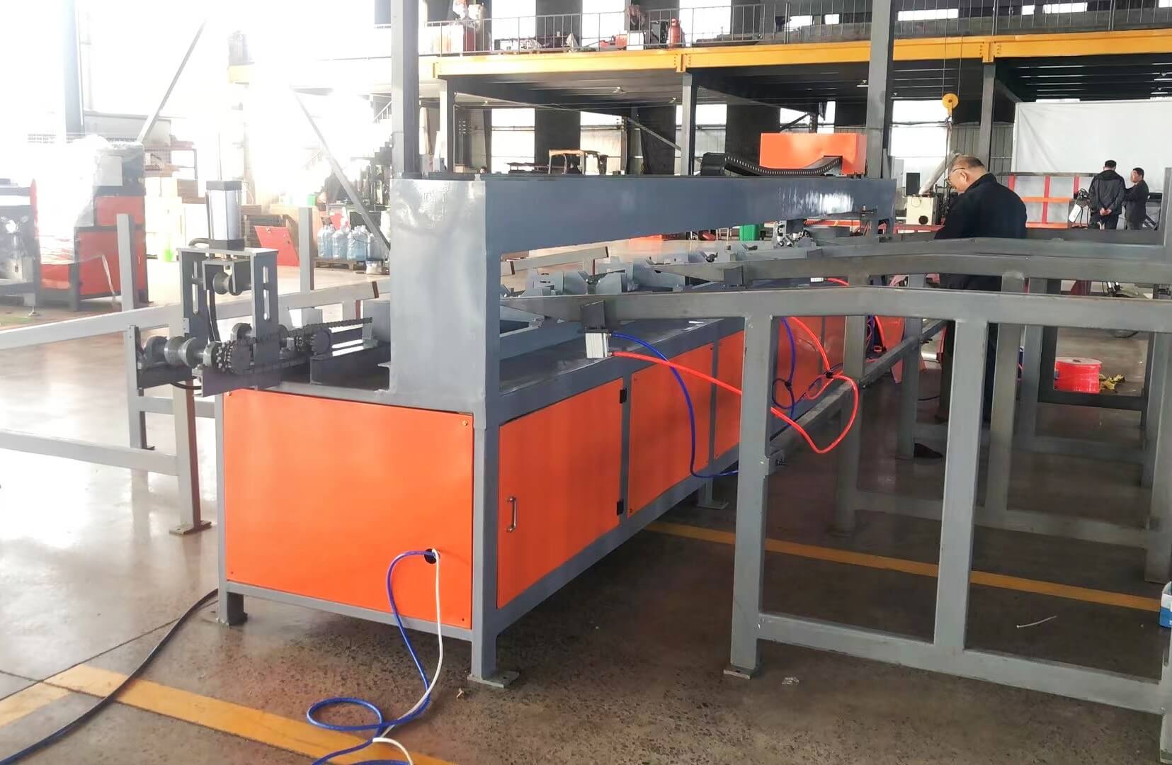 CNC automatic small duct production line in tunnel construction