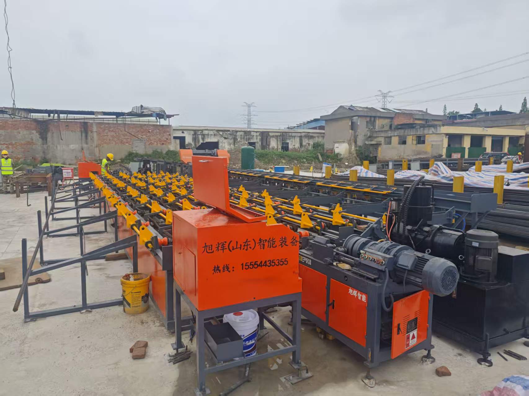 Industrial steel bar processing equipment