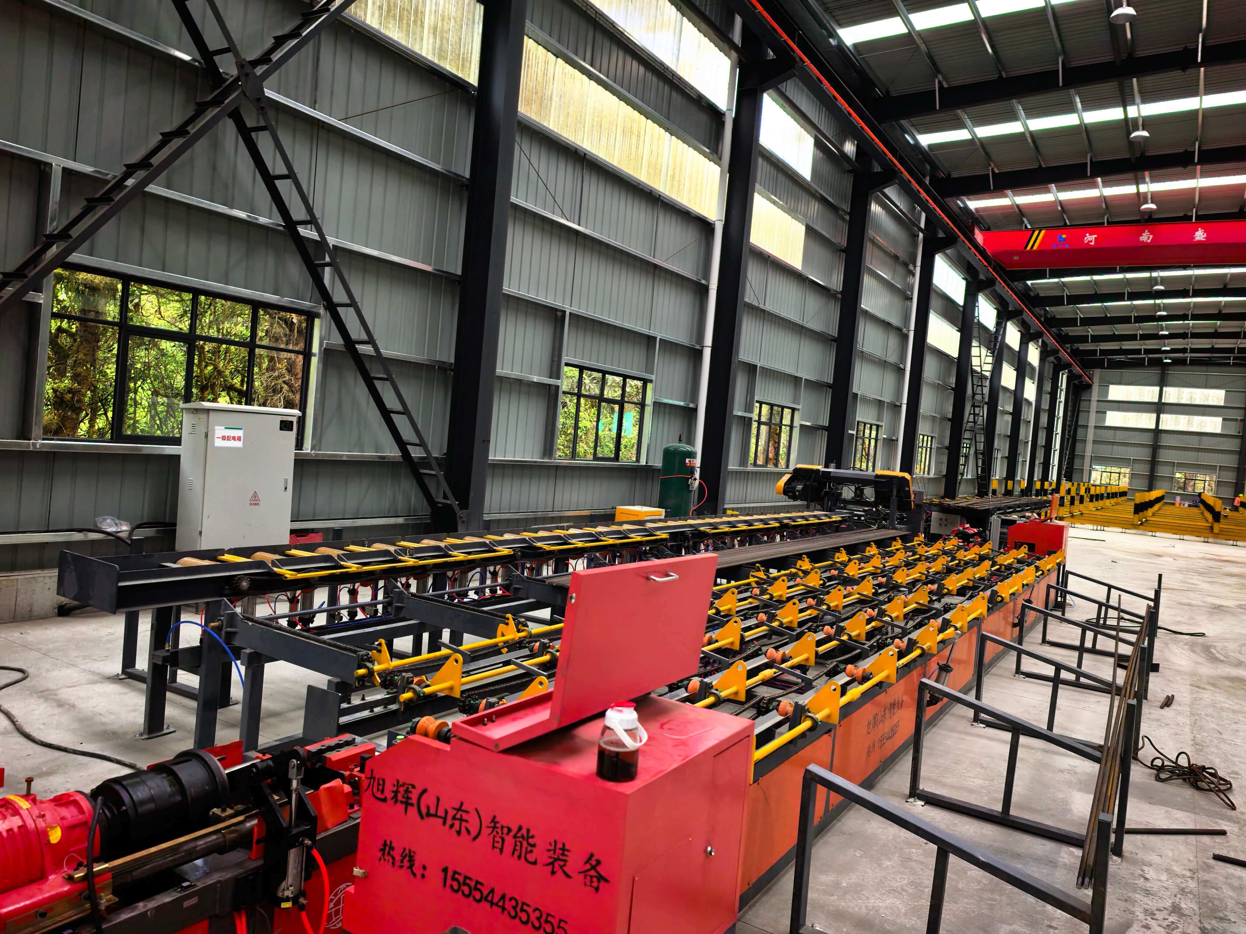 Rebar processing equipment in Xuhui factory