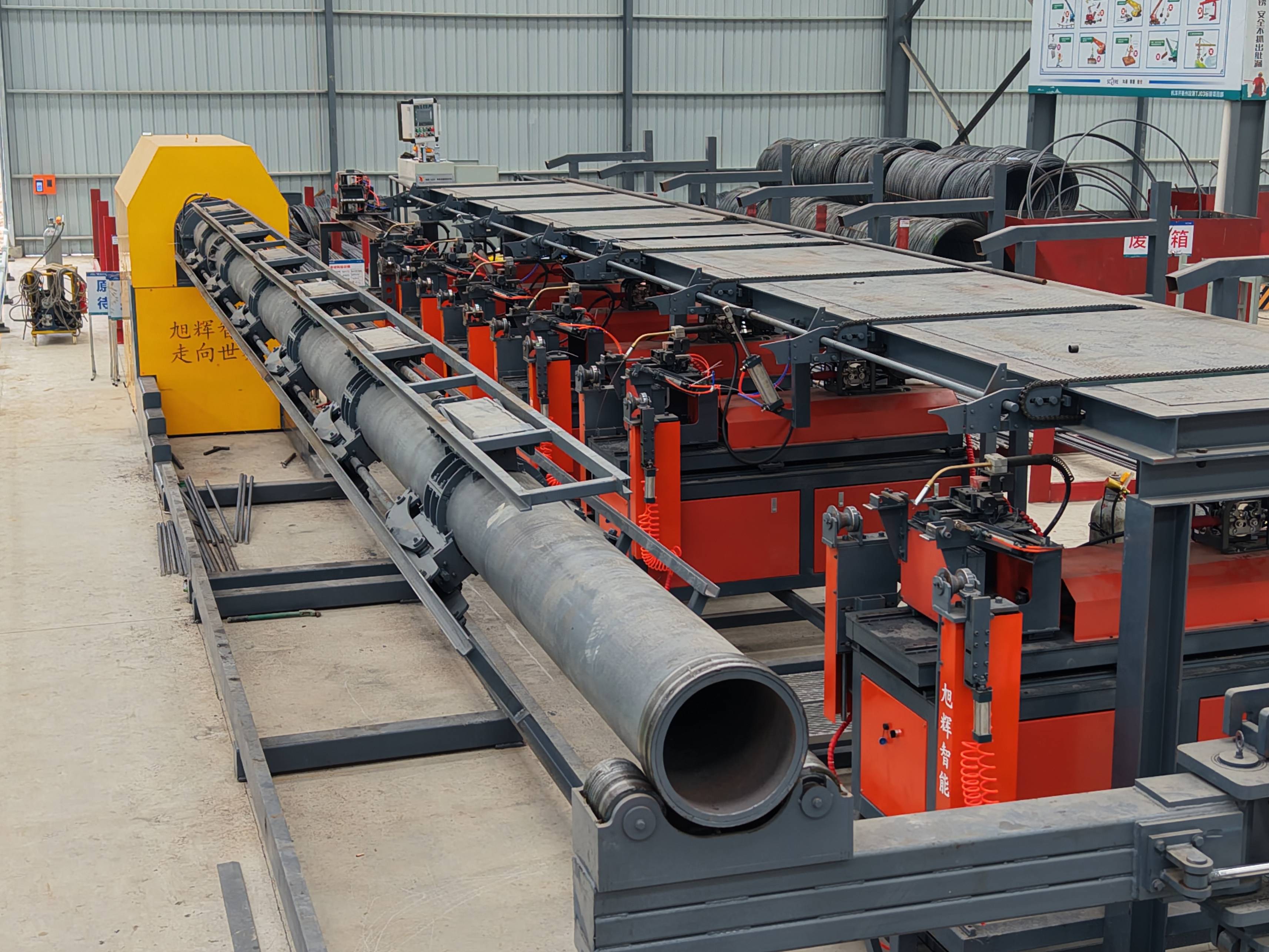 Custom steel reinforcement cage workstation manufacturer