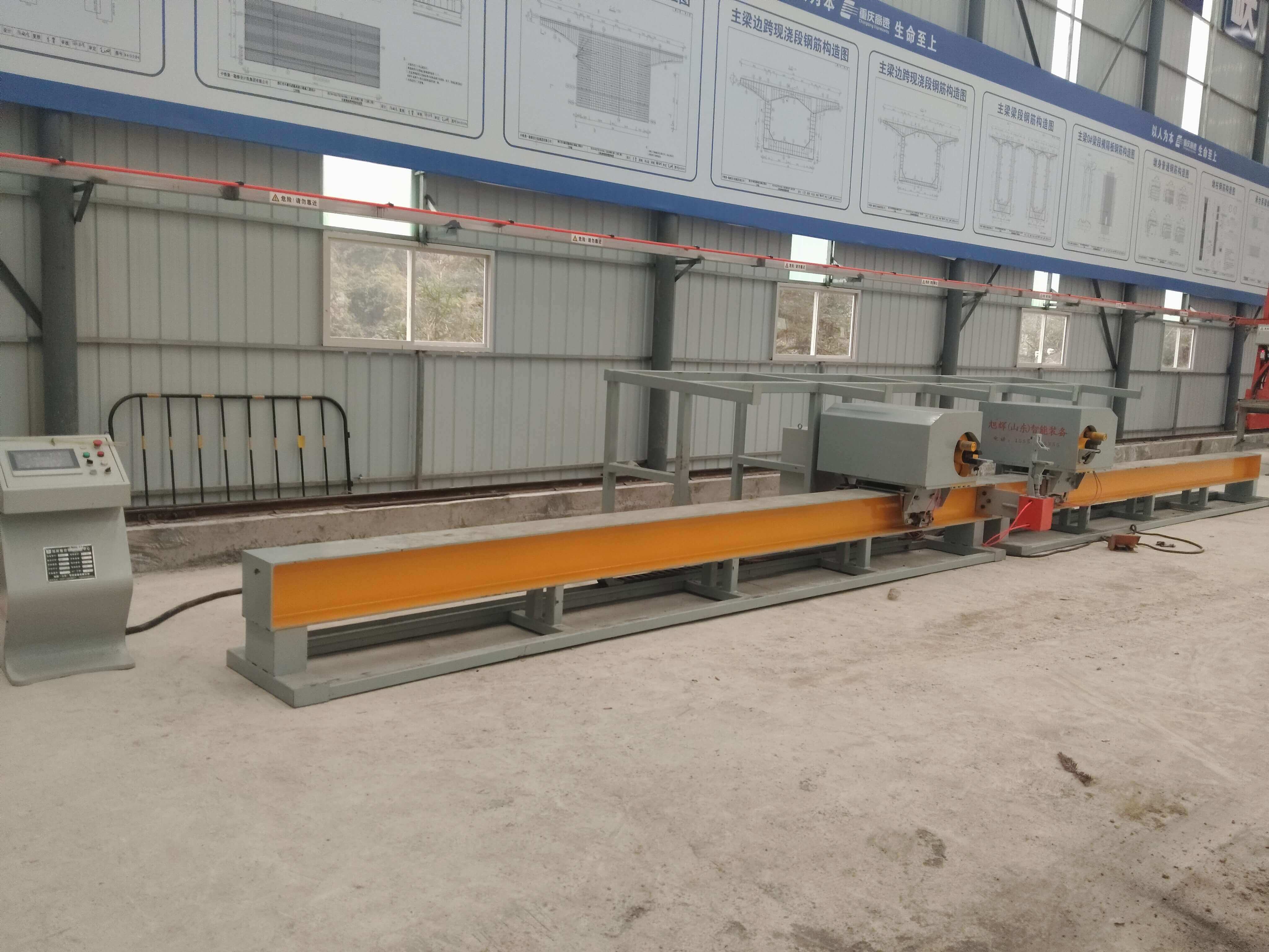 CNC steel bar bending center manufacturing process