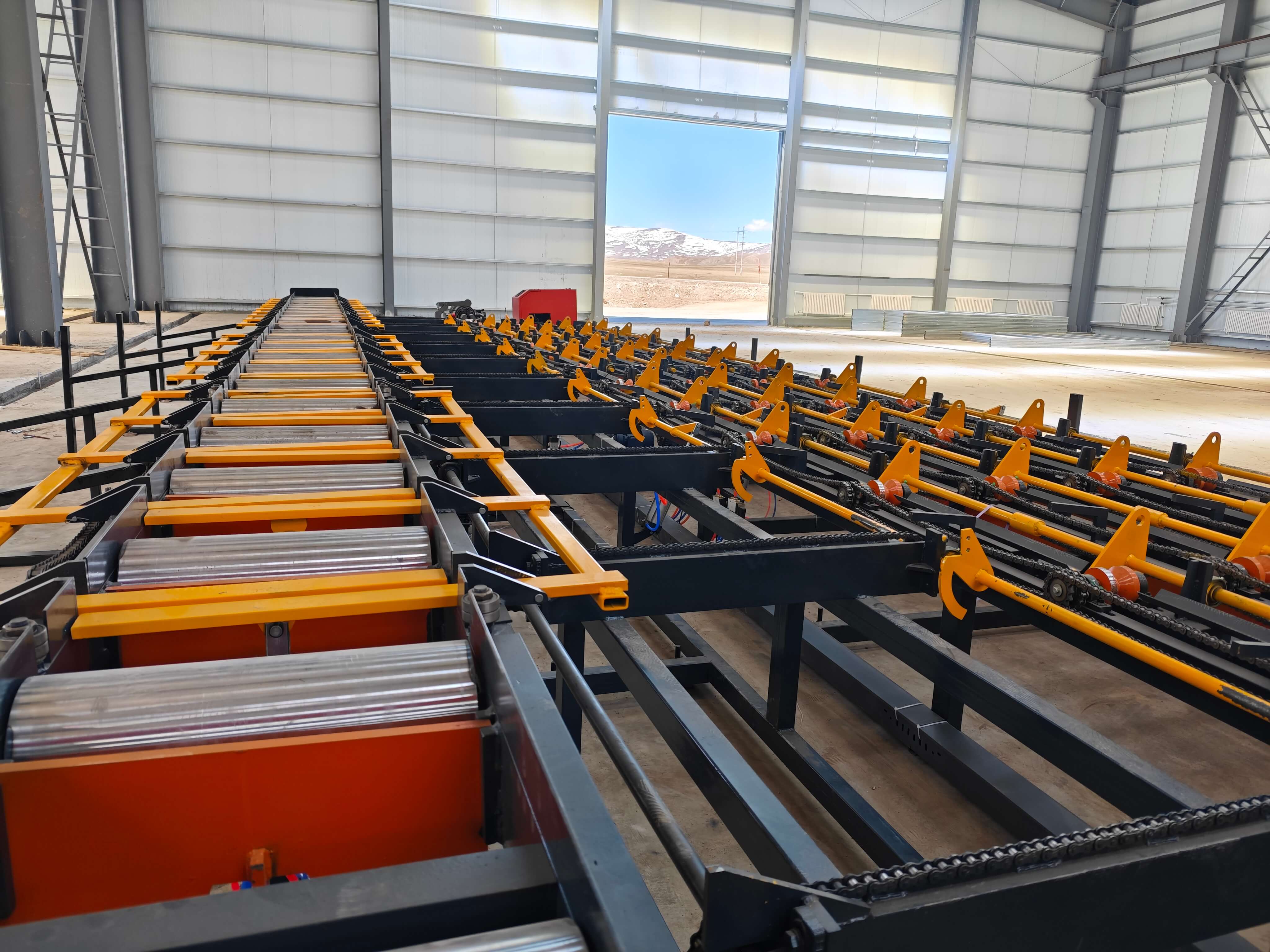 Industrial steel bar processing machinery