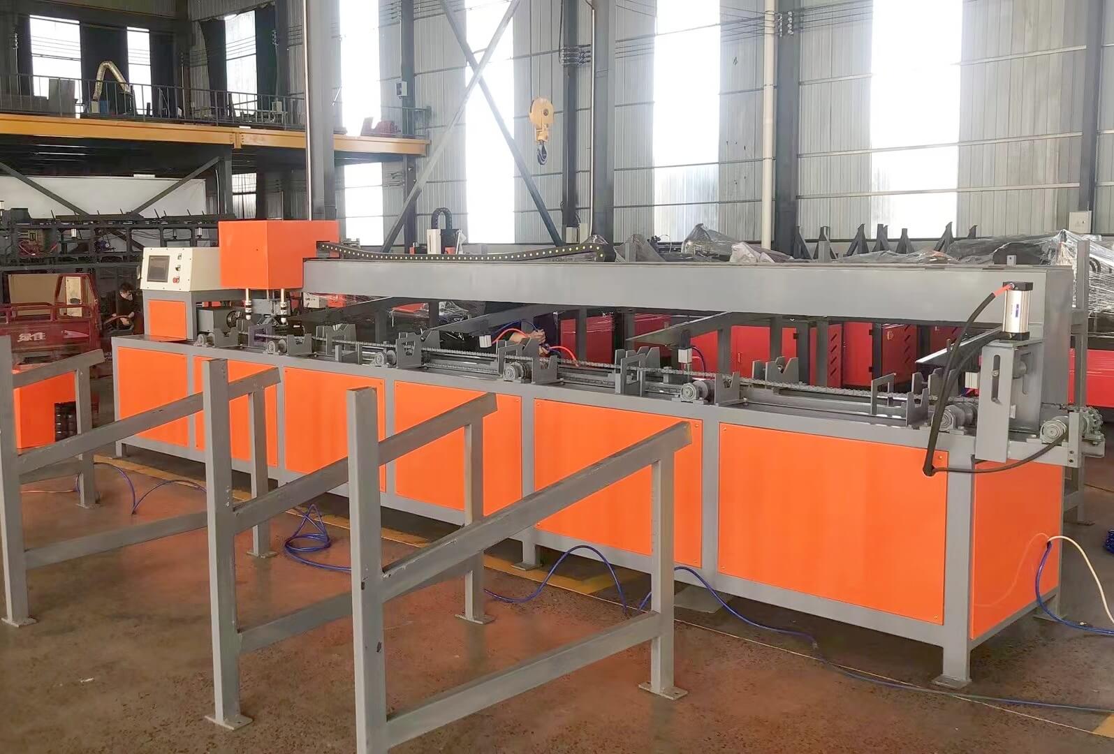 Numeric control automatic small duct production line