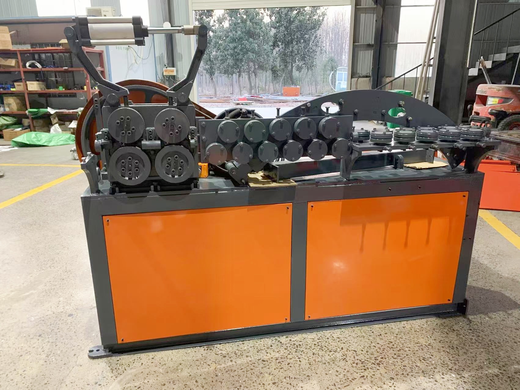Control panel of smart steel mesh welding machine