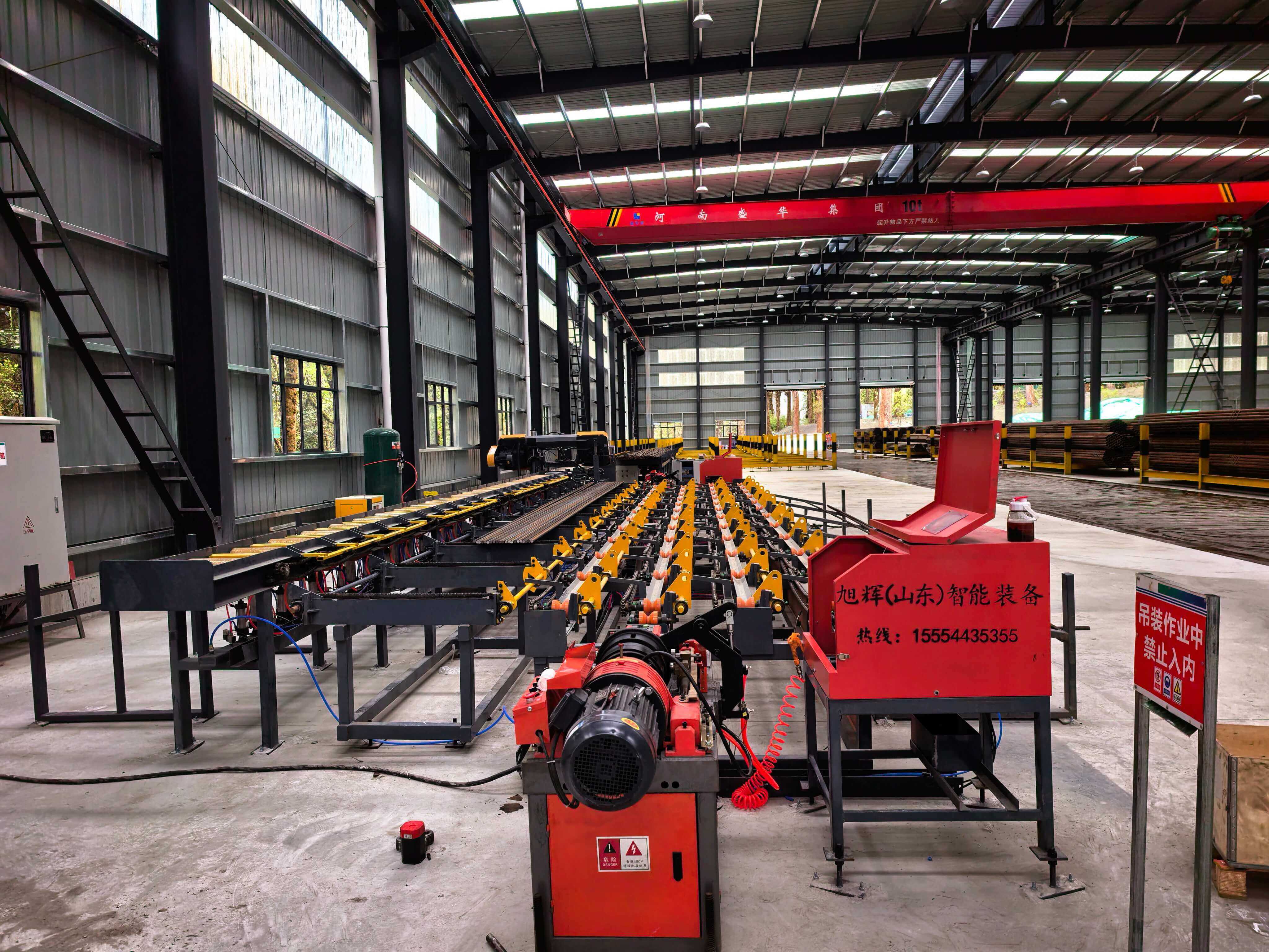 Industrial steel bar processing equipment