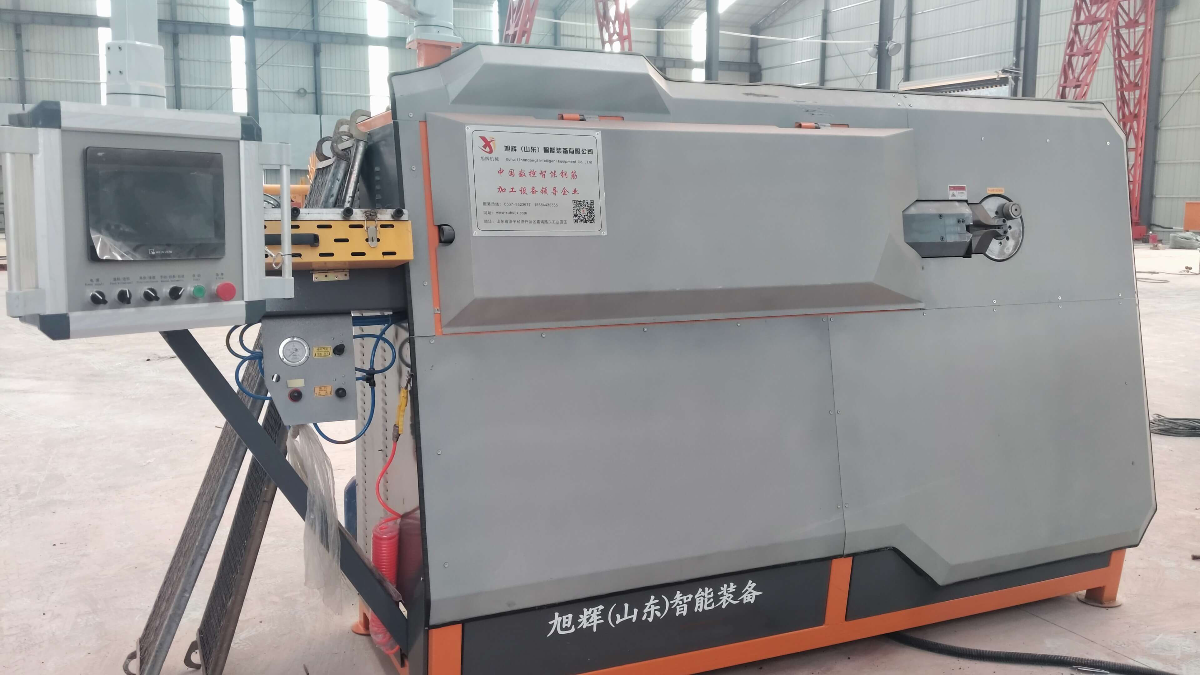 CNC steel bar hoop bending machine manufacturing facility