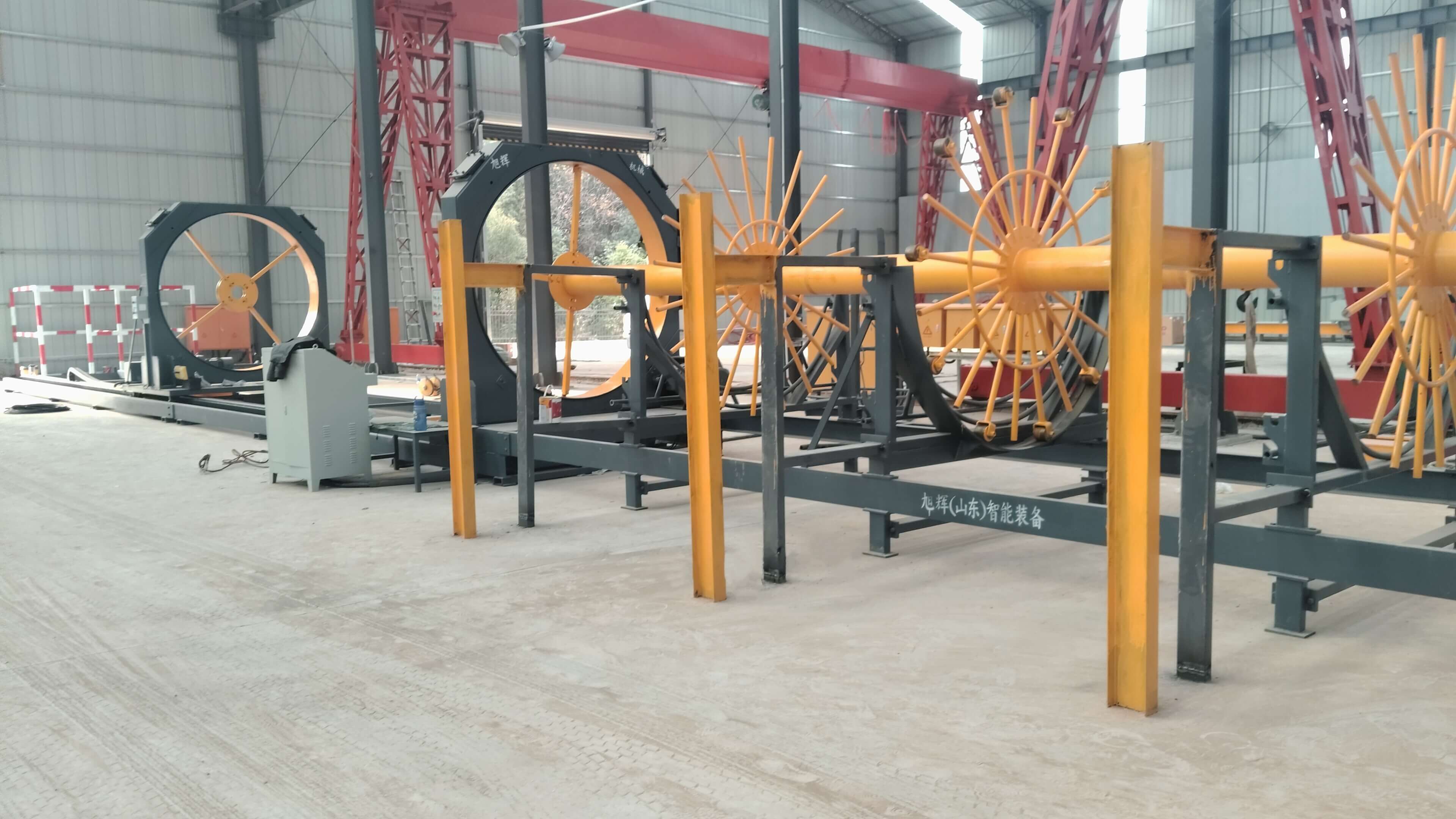 CNC steel cage rolling machine manufacturing