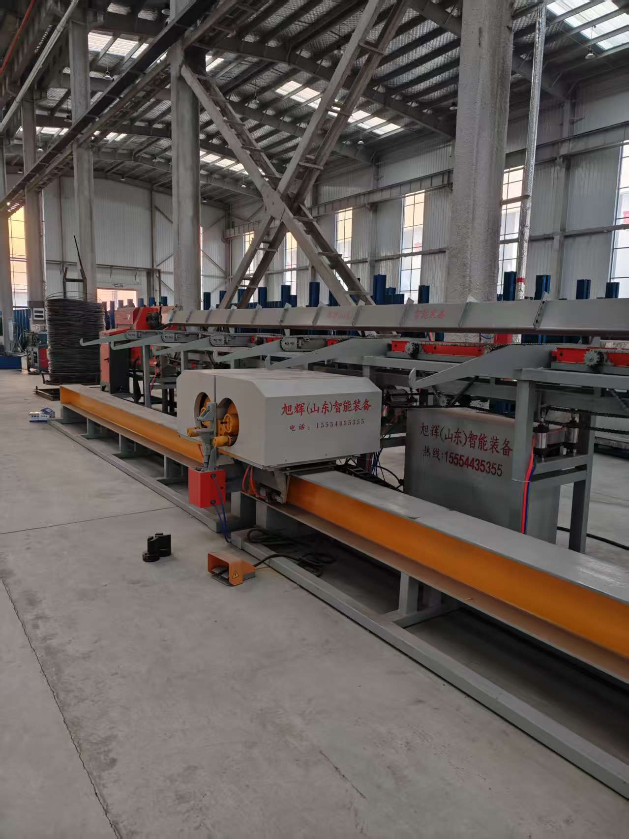 Rebar bending process demonstration