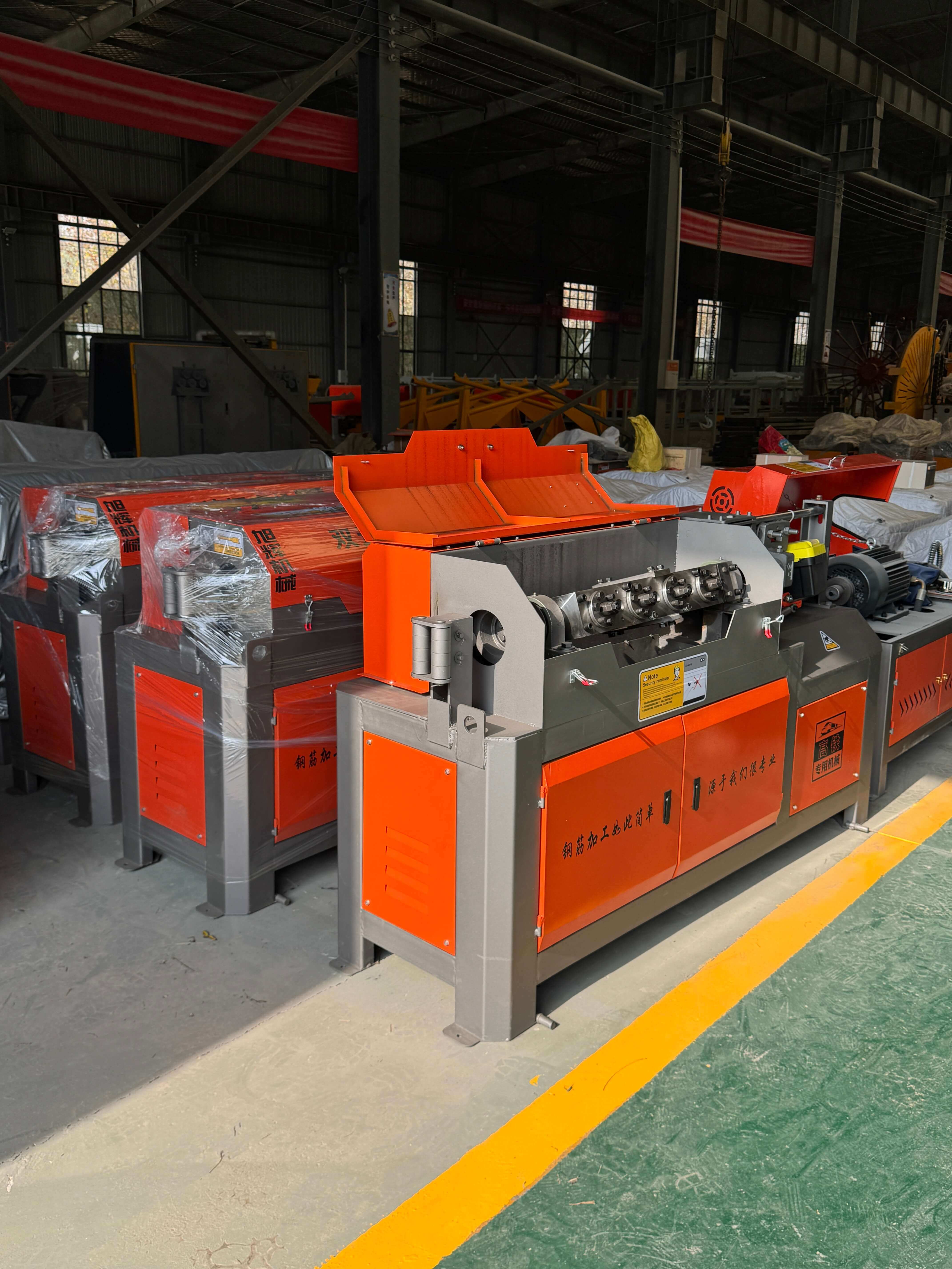 Precision steel bar straightening process