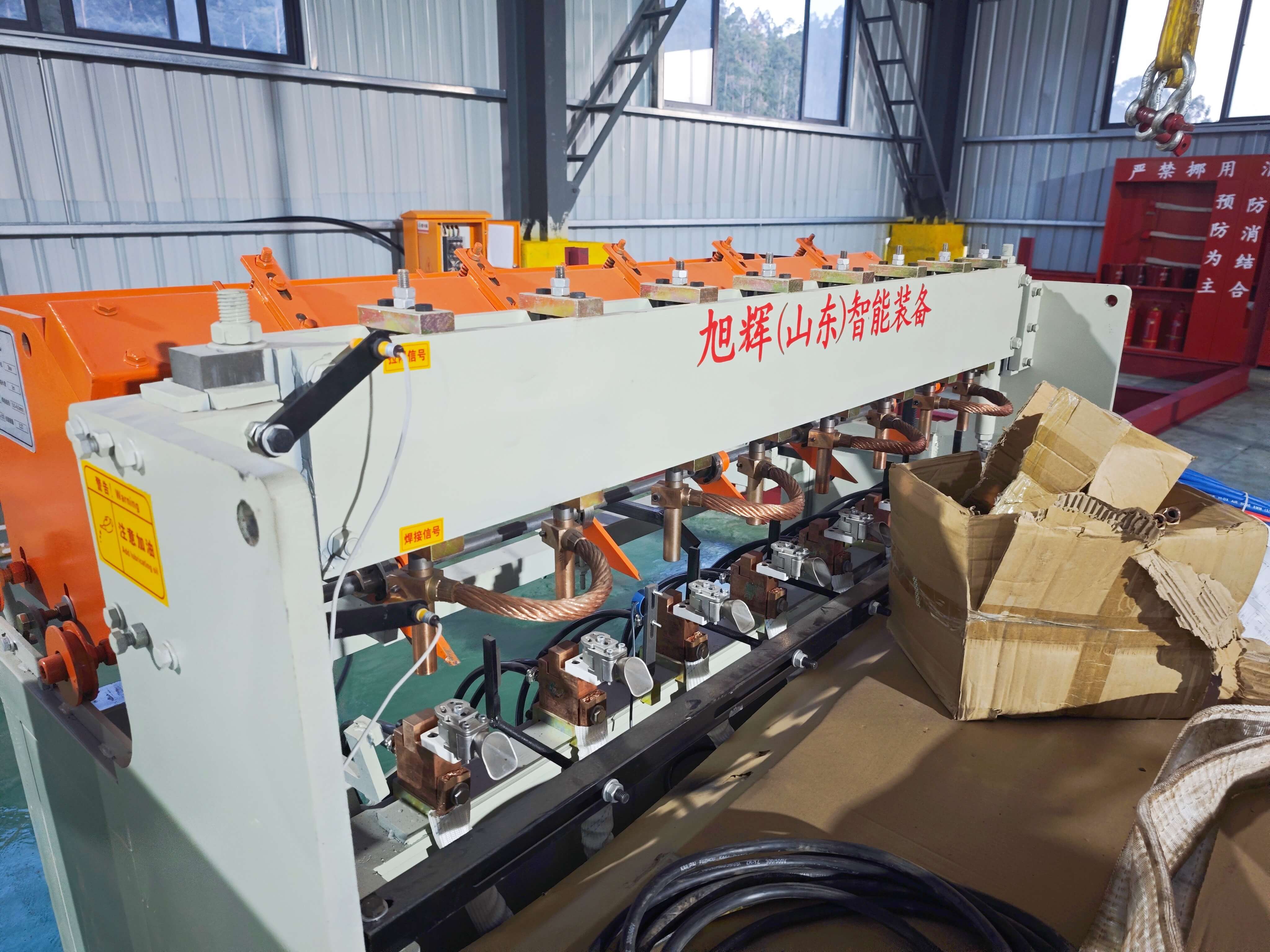 Automated rebar processing equipment