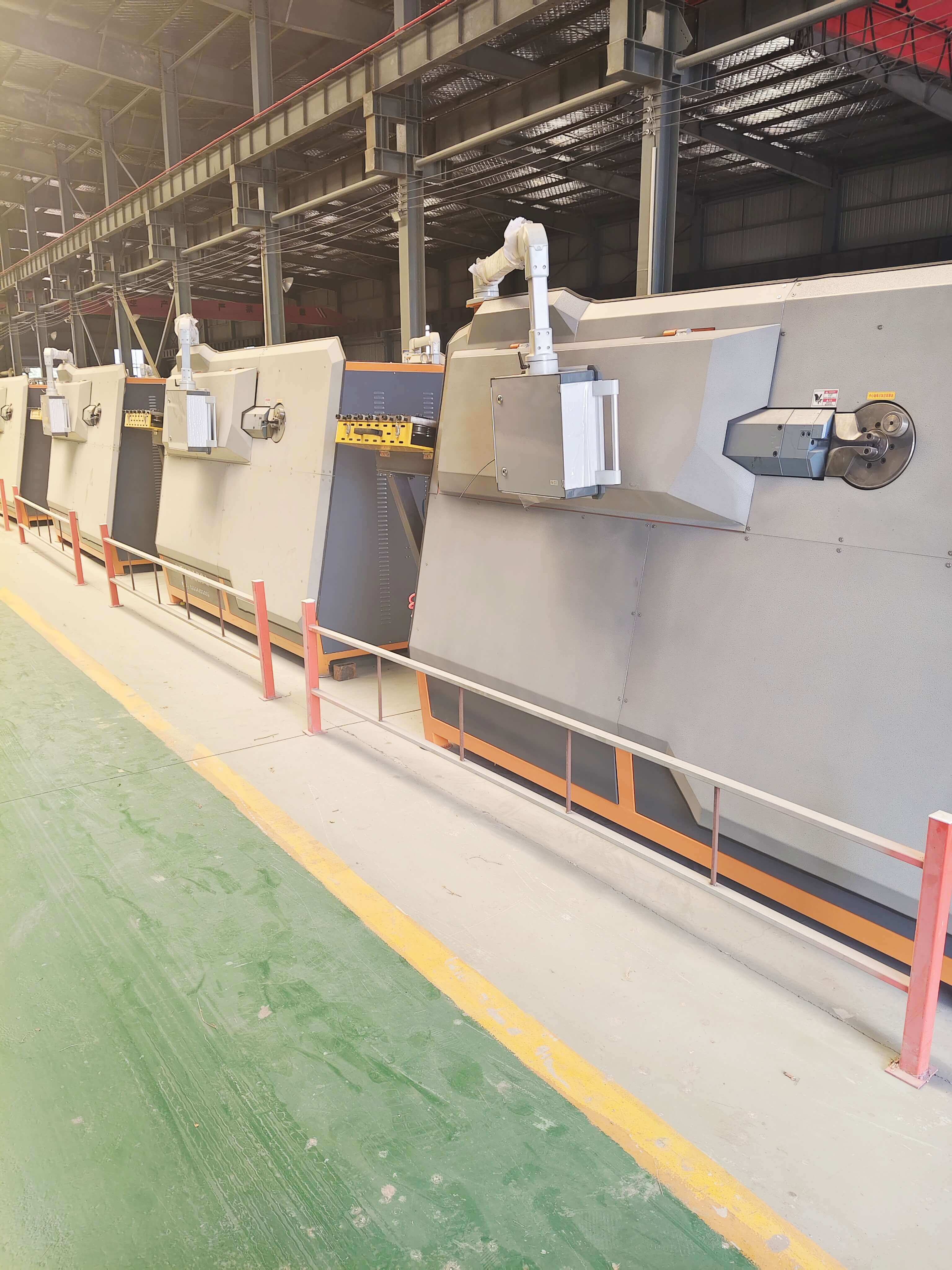 Smart rebar stirrup bender in factory