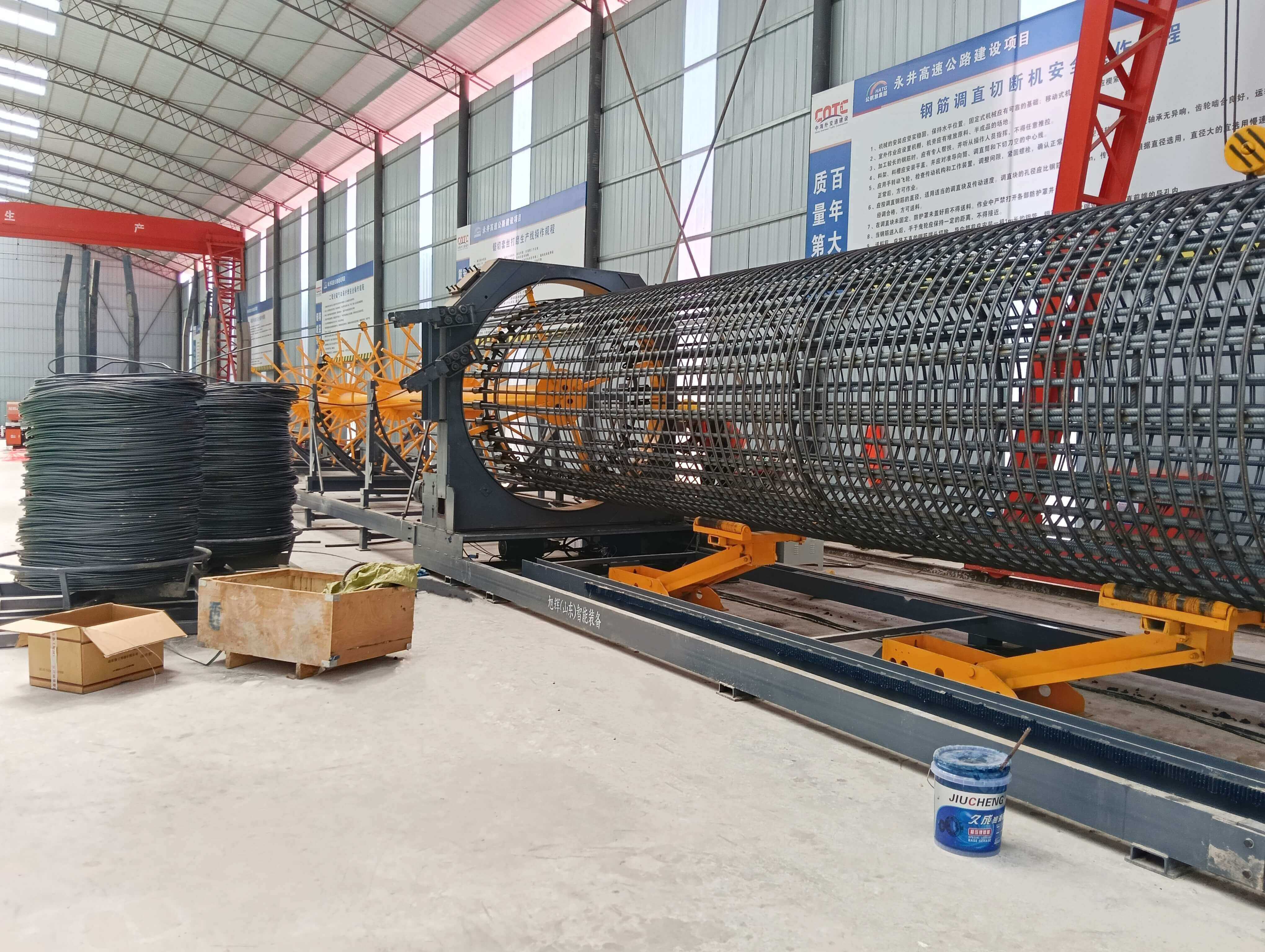 Professional rebar cage rolling machine manufacturer