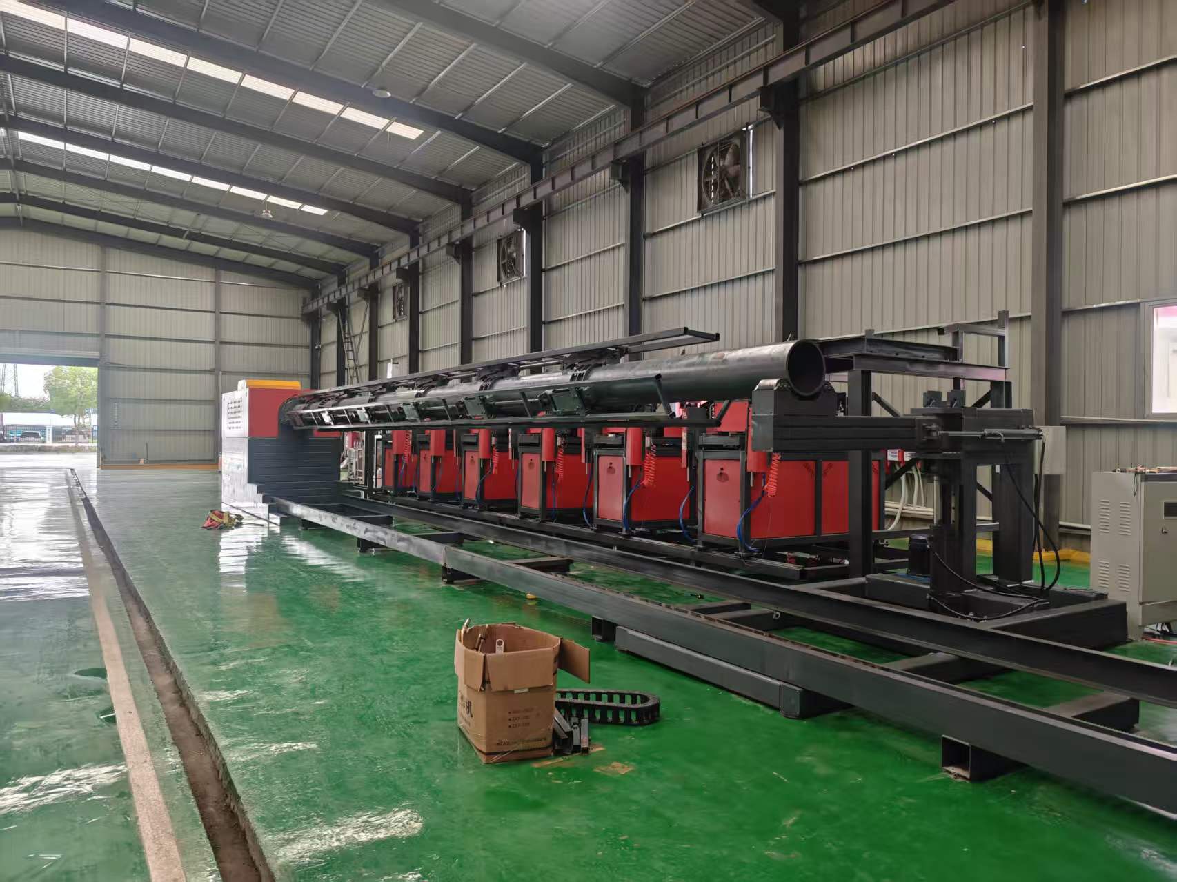 Custom steel reinforcement cage workstation for tunnel projects