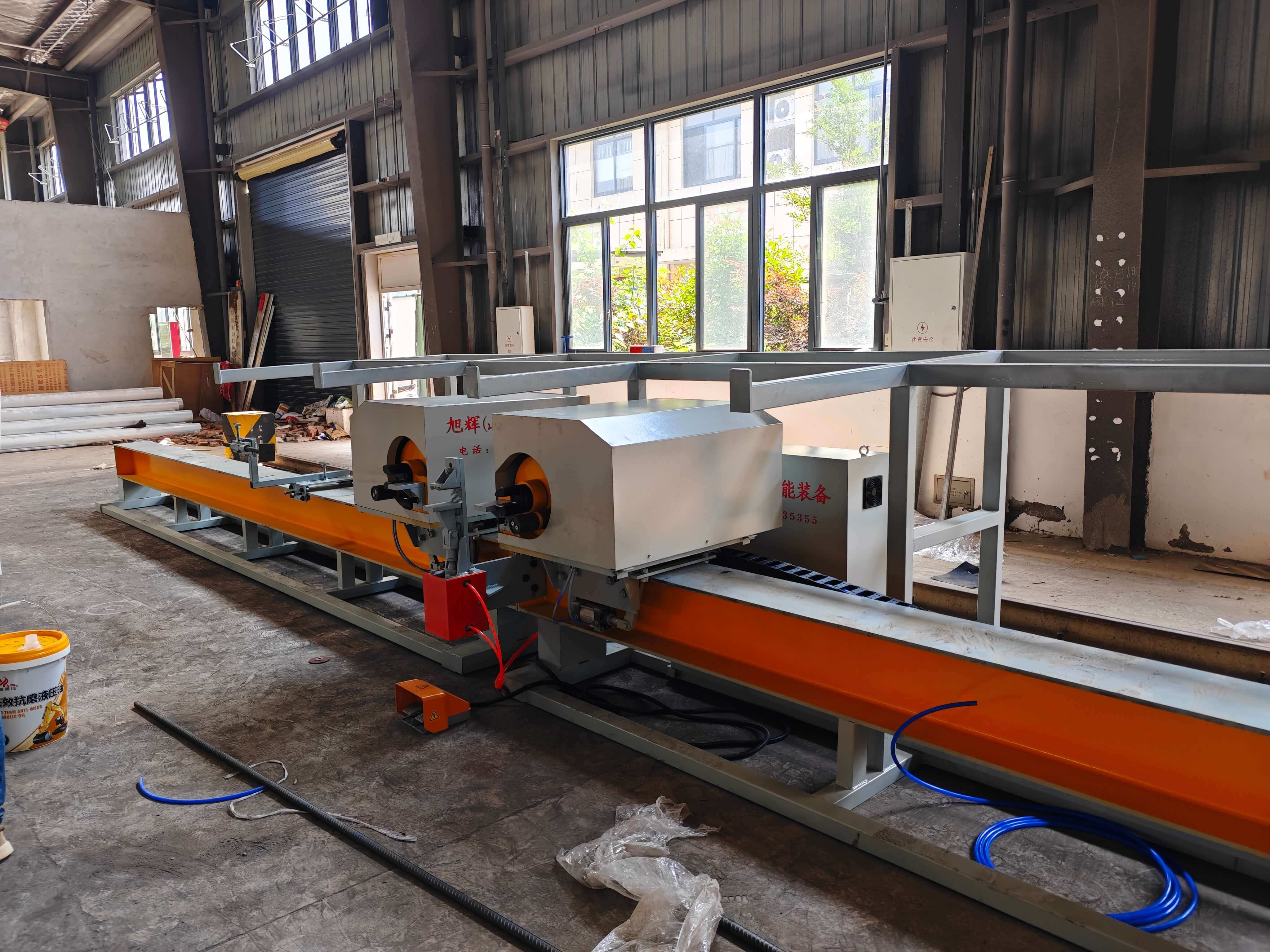 CNC steel bar bending center manufacturing process