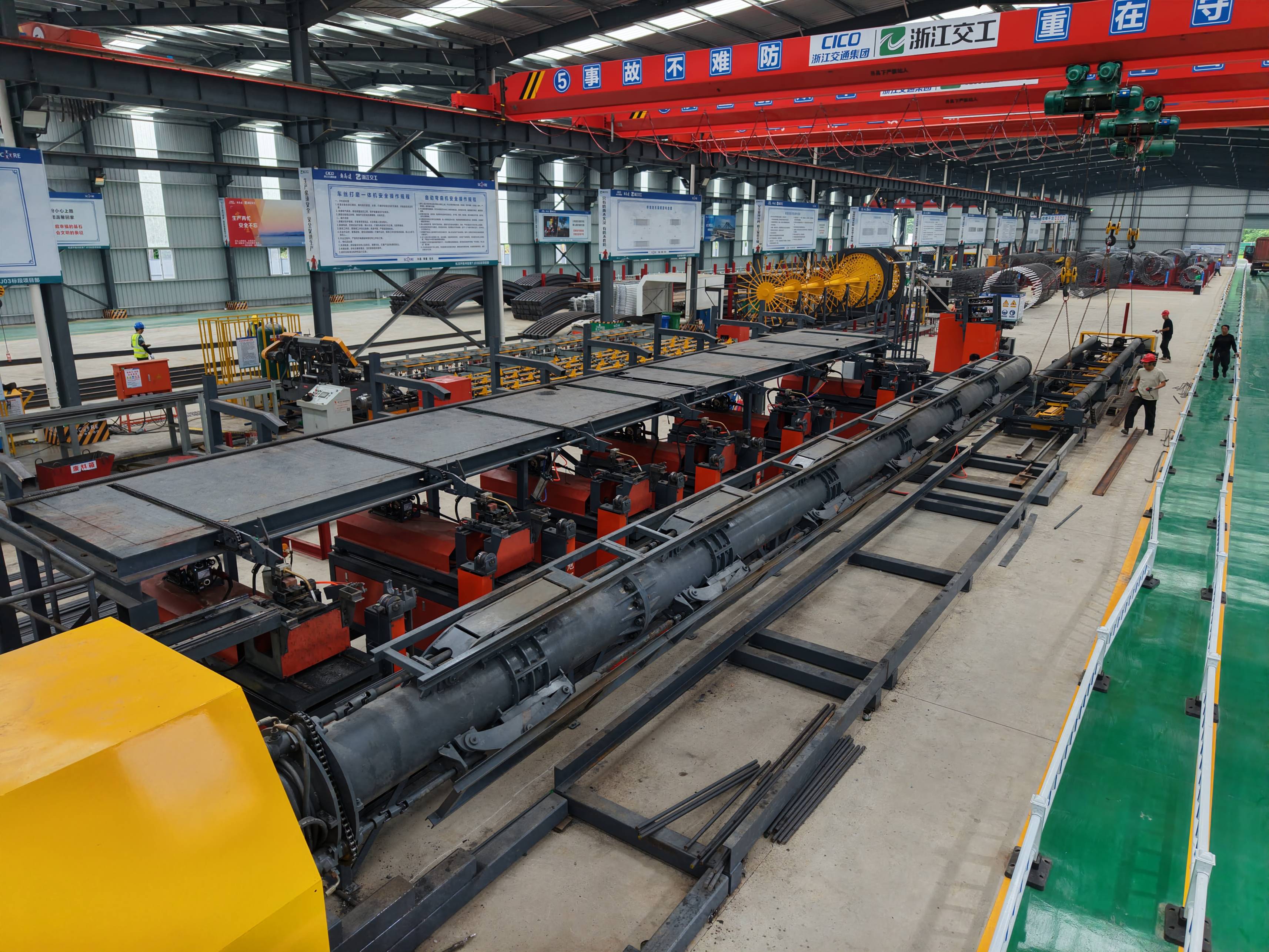 Automated Reinforced Steel Cage Production Line