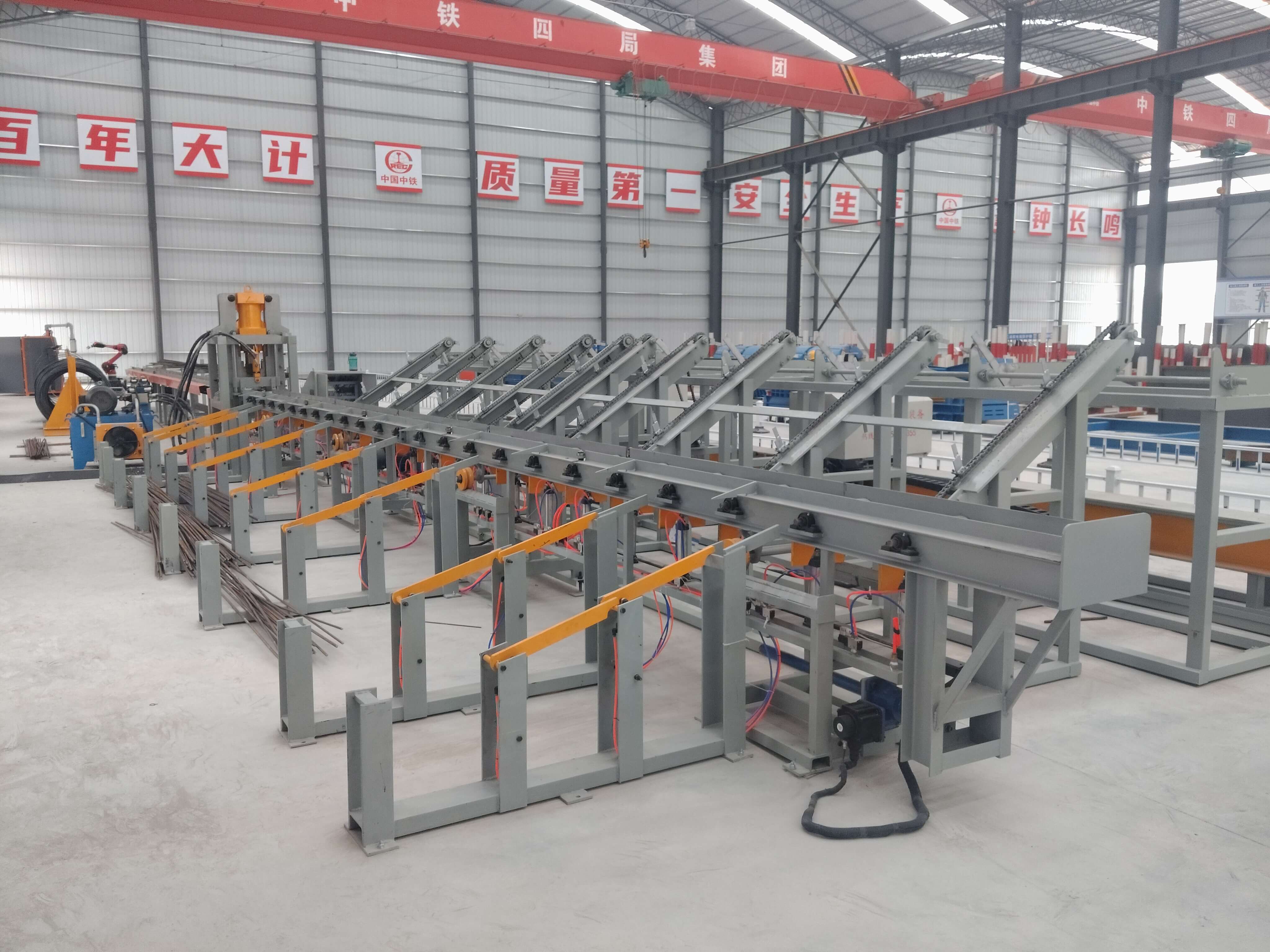 CNC Reinforced Steel Cutting Line Manufacturing Facility