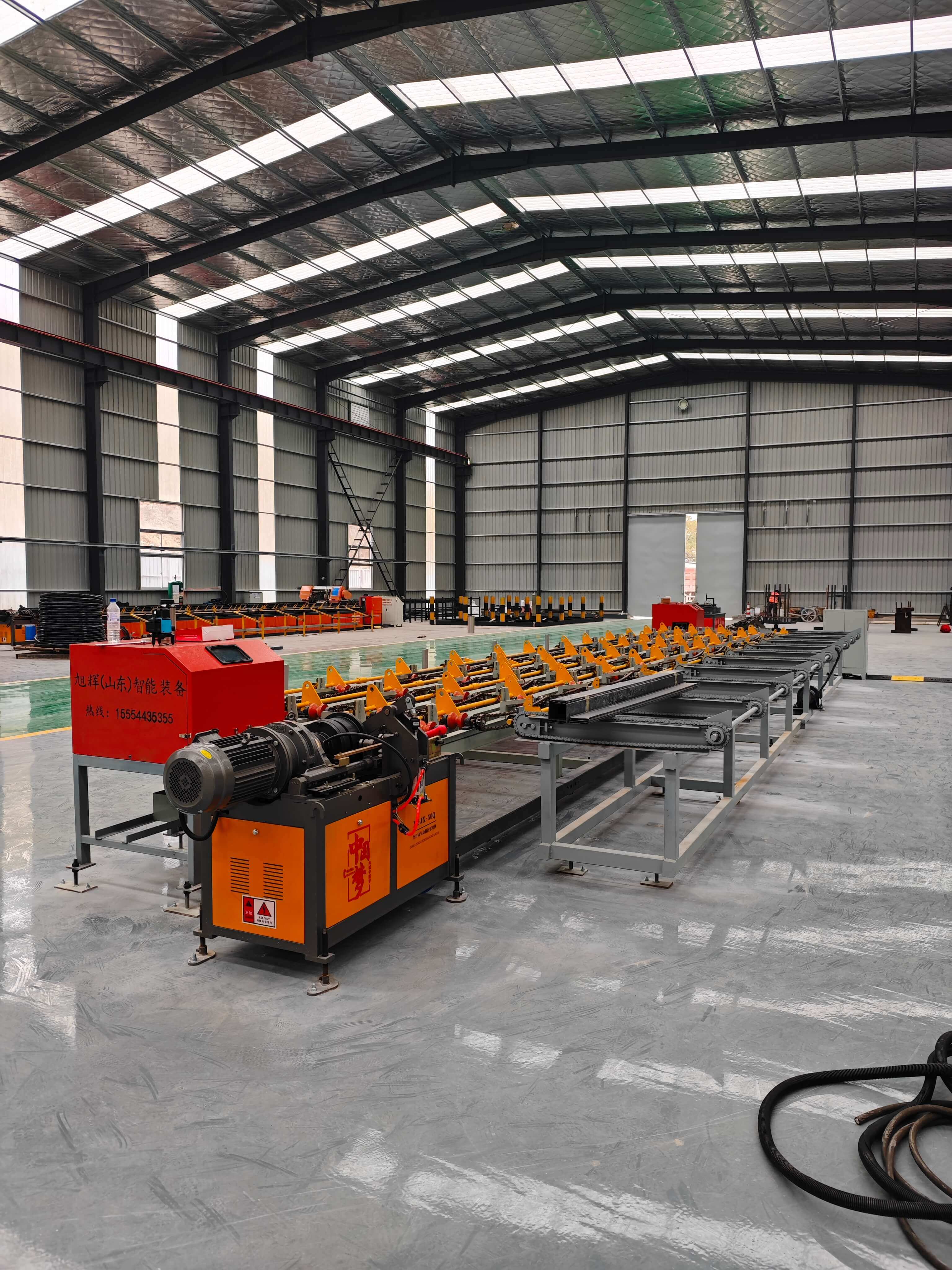 Industrial steel bar processing equipment