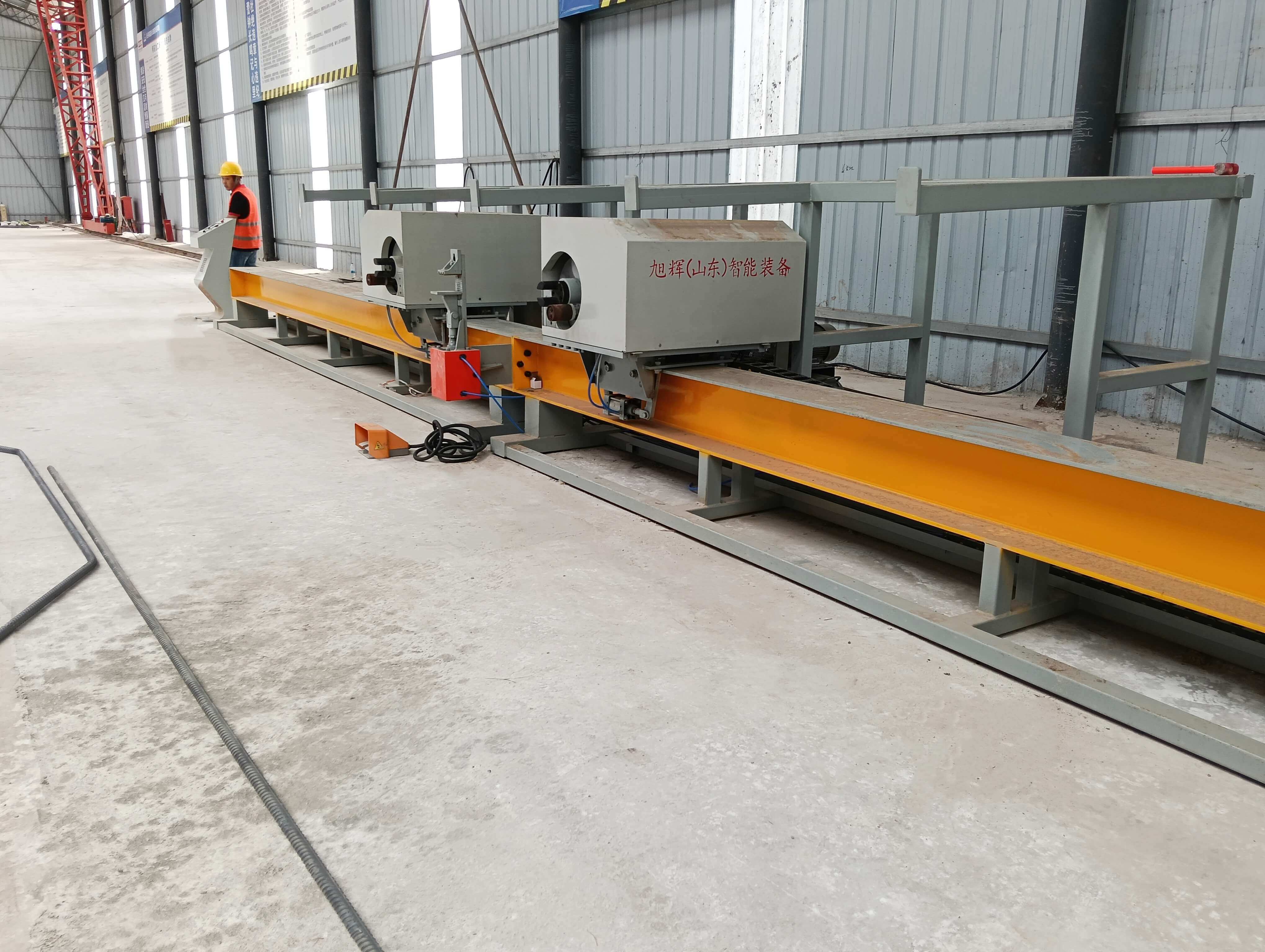 Steel bar bending center for construction projects