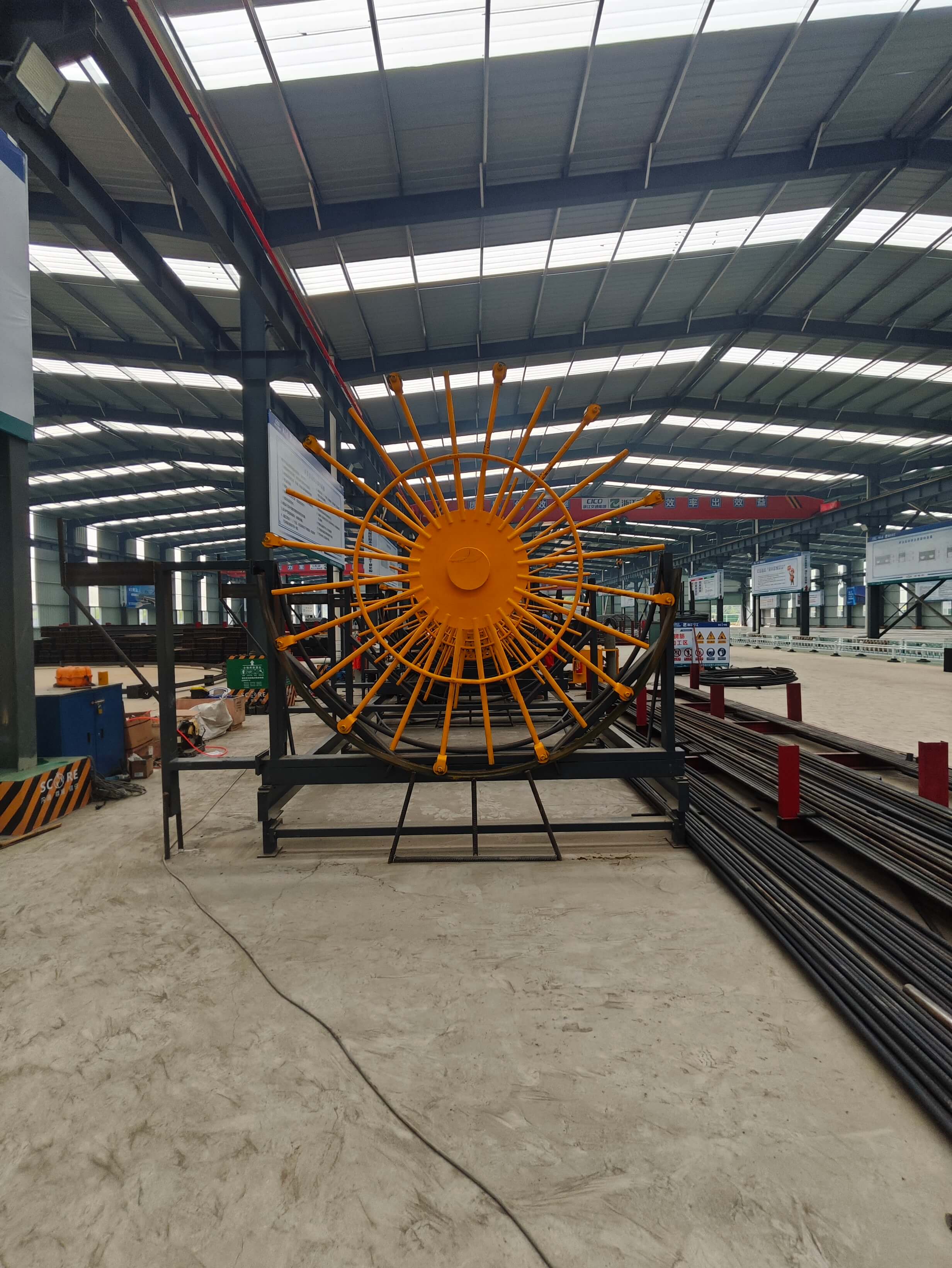 Industrial steel cage rolling machine manufacturer