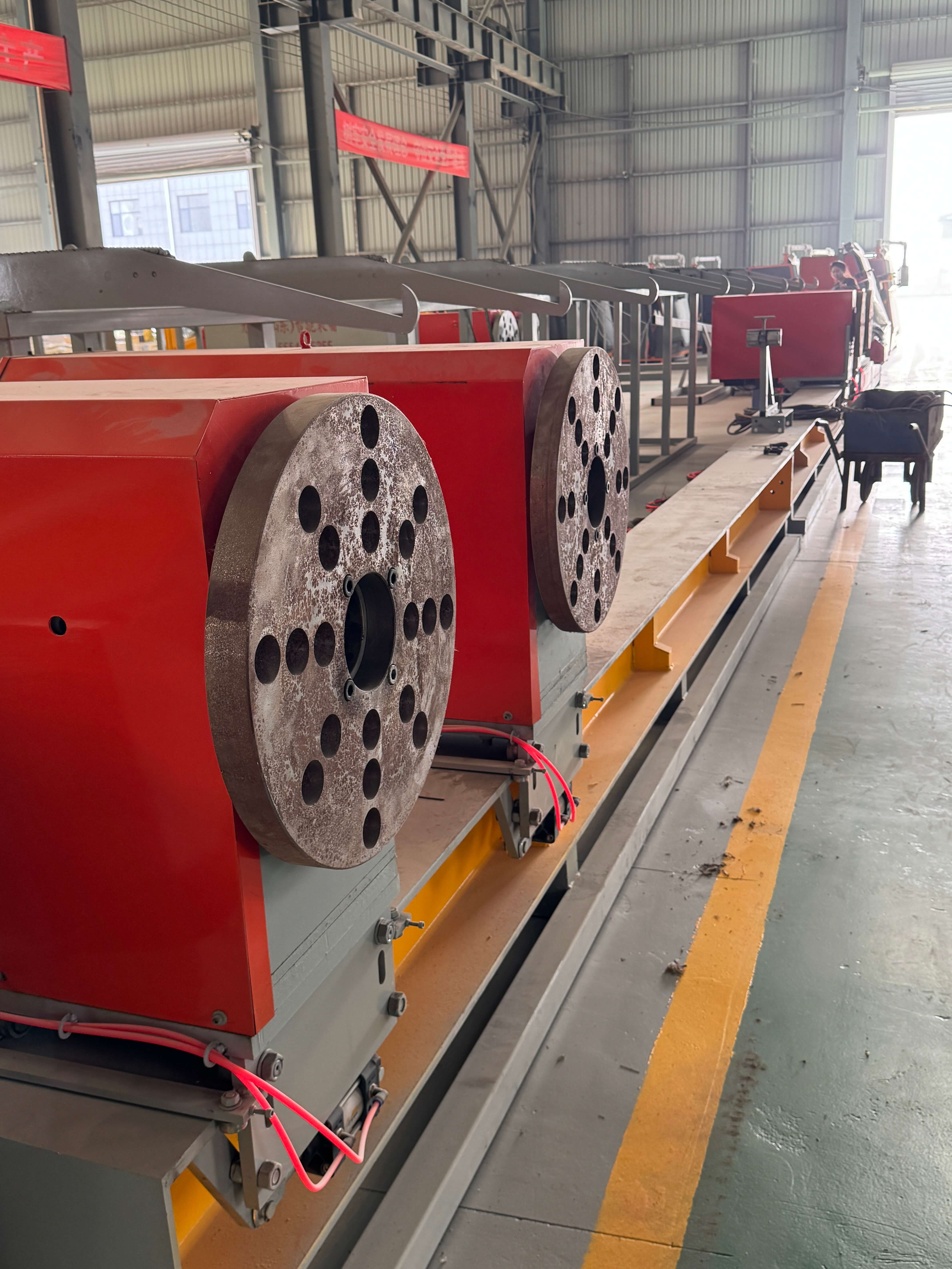 Technical specifications of rebar bending equipment