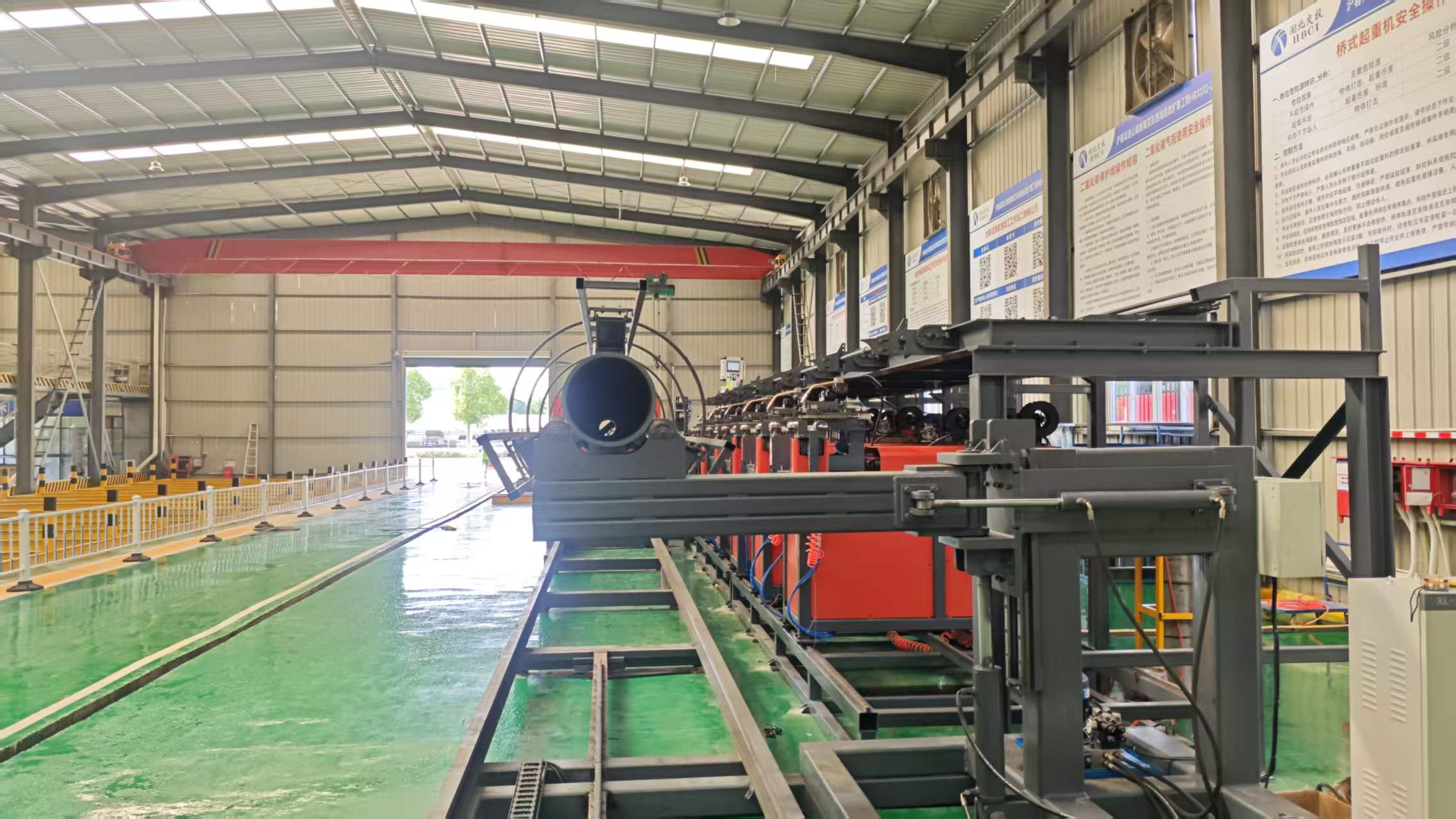 Automated steel cage production line