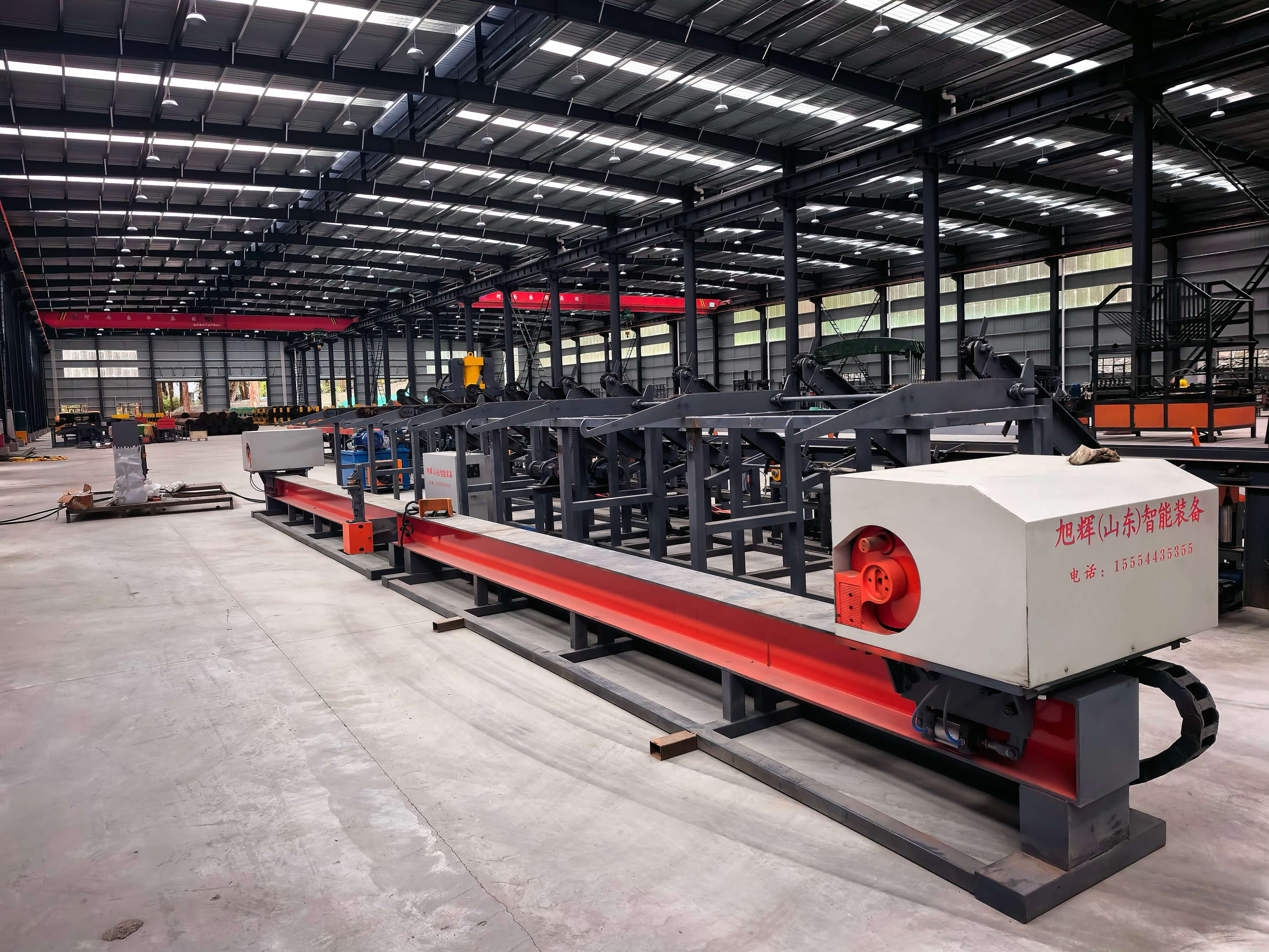 CNC steel bar bending center manufacturing process