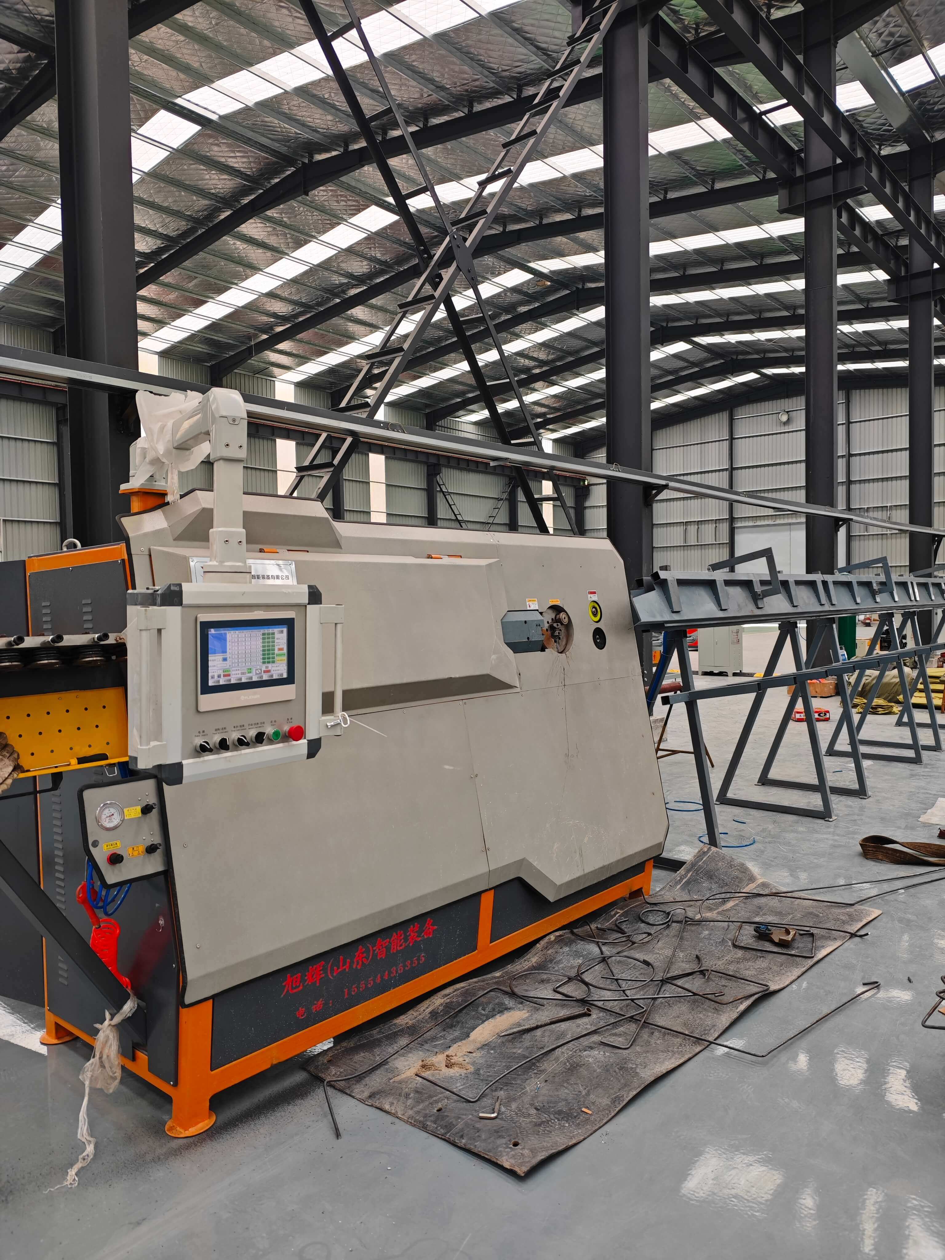 Industrial steel bar processing equipment