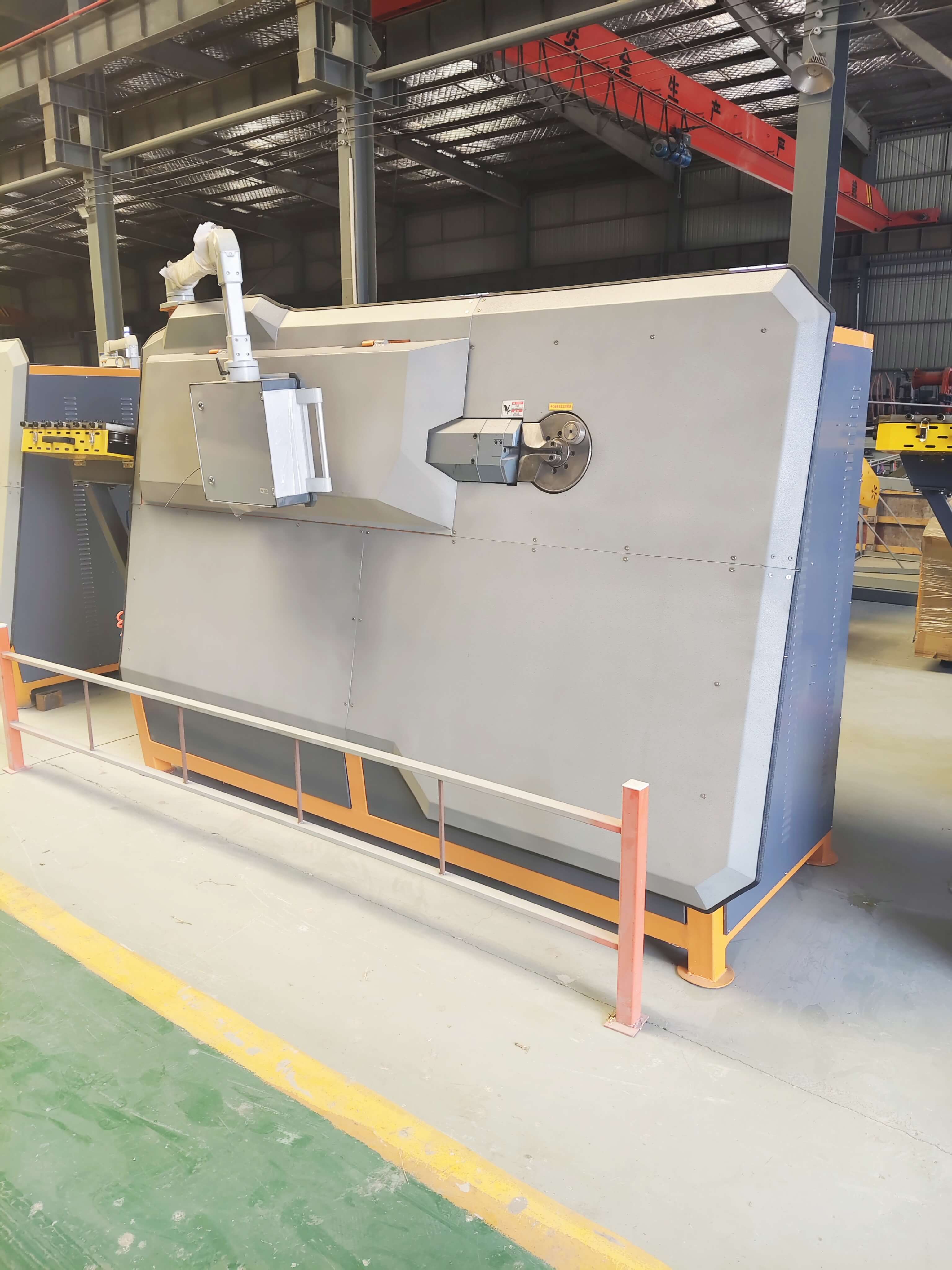 CNC rebar bending center in factory