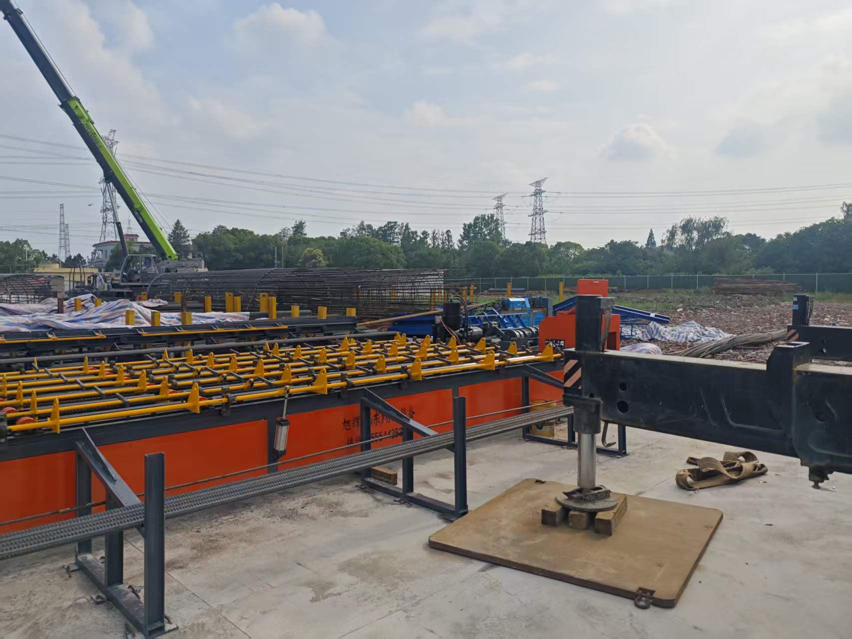 Industrial steel bar processing equipment