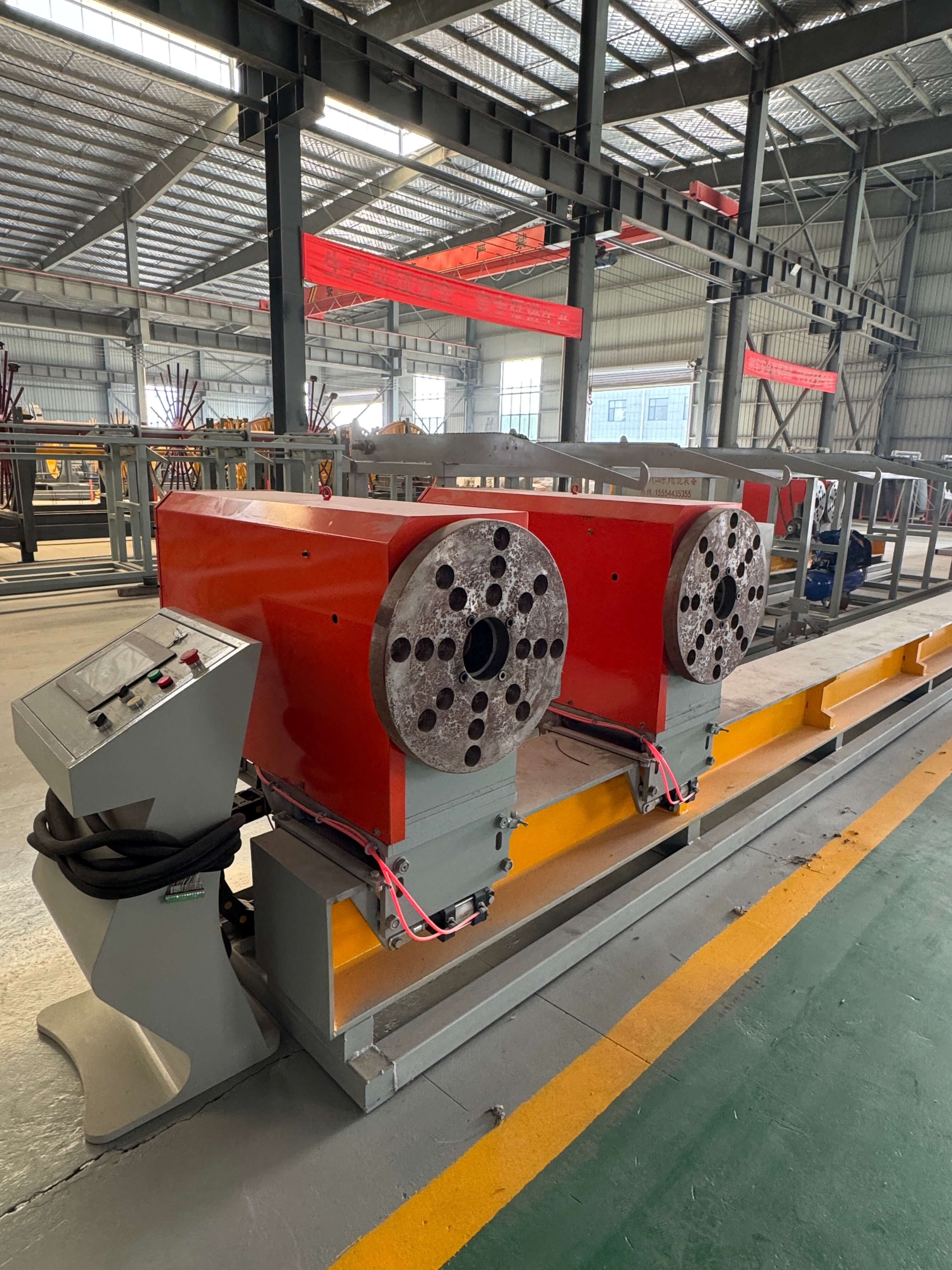 Smart Four-Head Steel Bar Bending Center