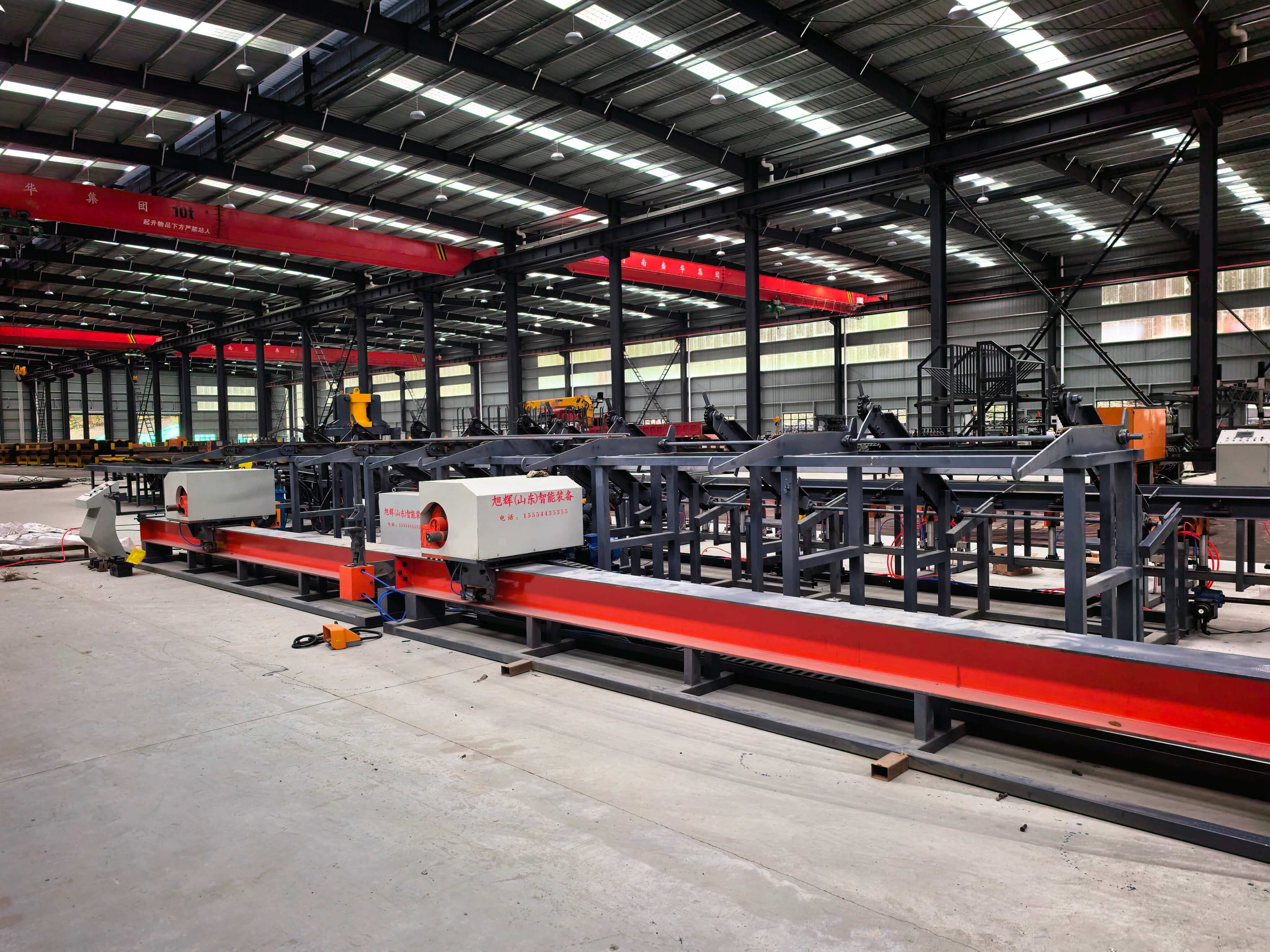 Fully automatic steel bar bending center manufacturing