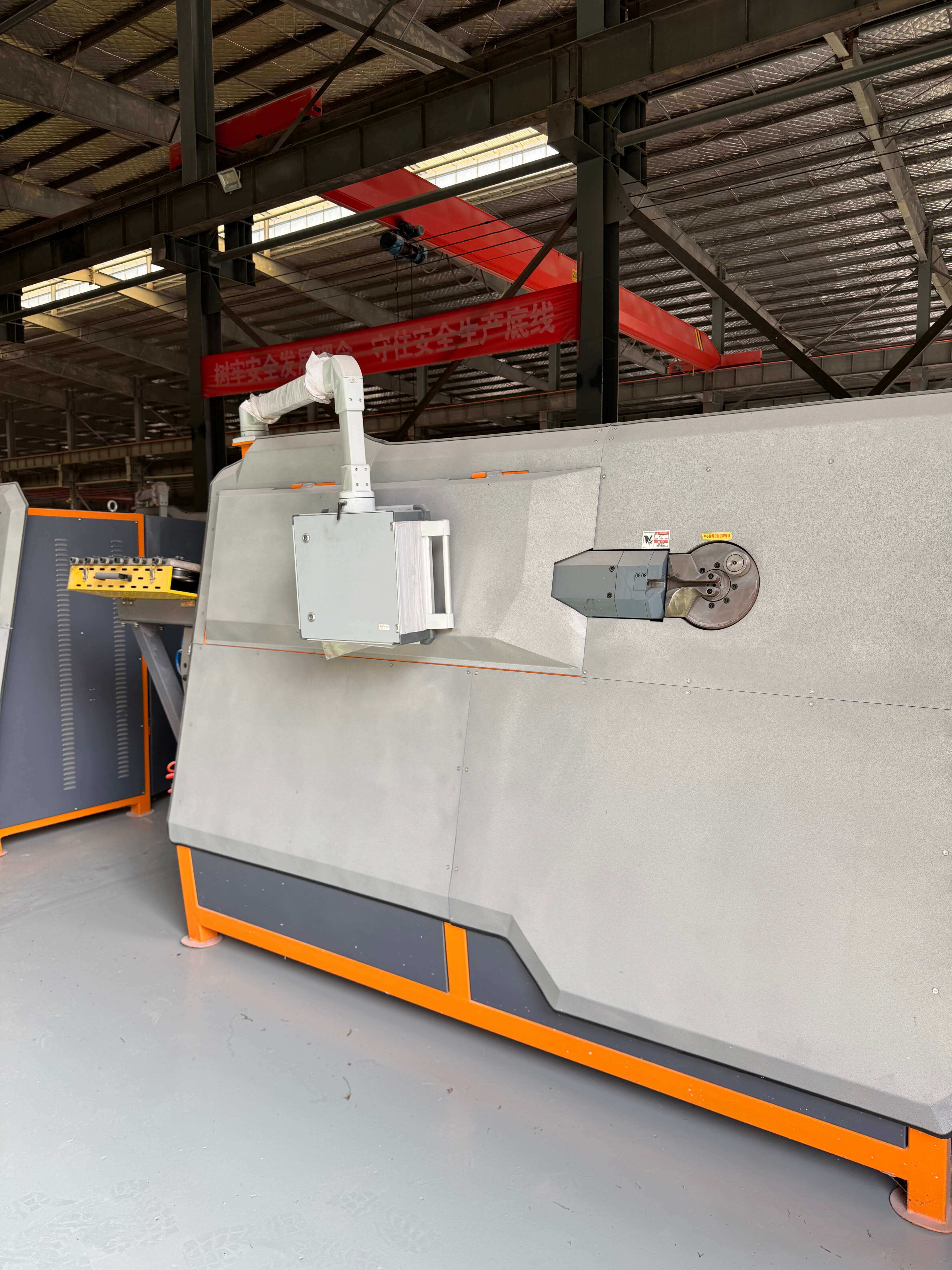 Rebar hoop forming machine in factory