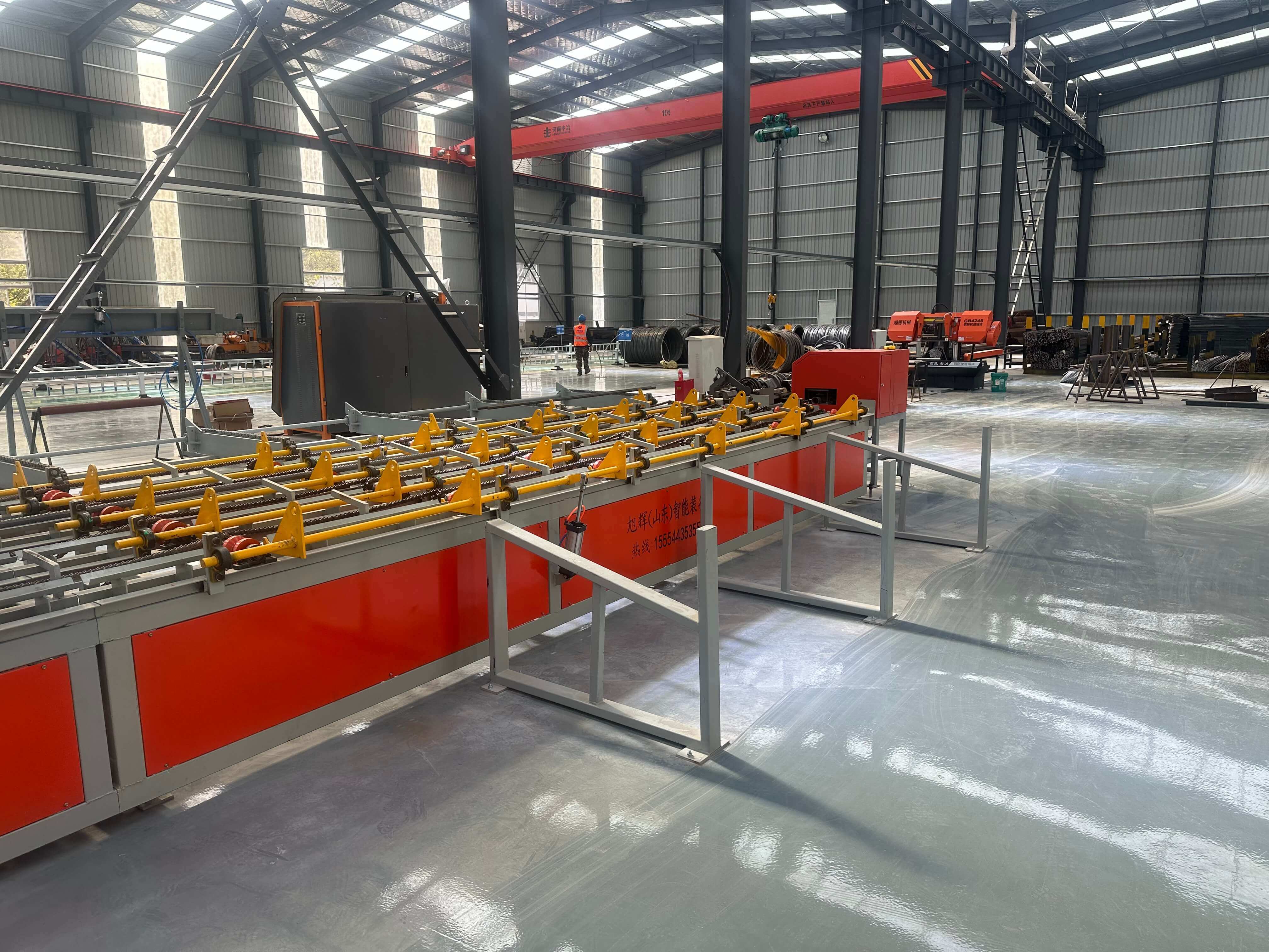High Precision Steel Bar Cutting Threading Production Line | Xuhui Intelligent Equipment