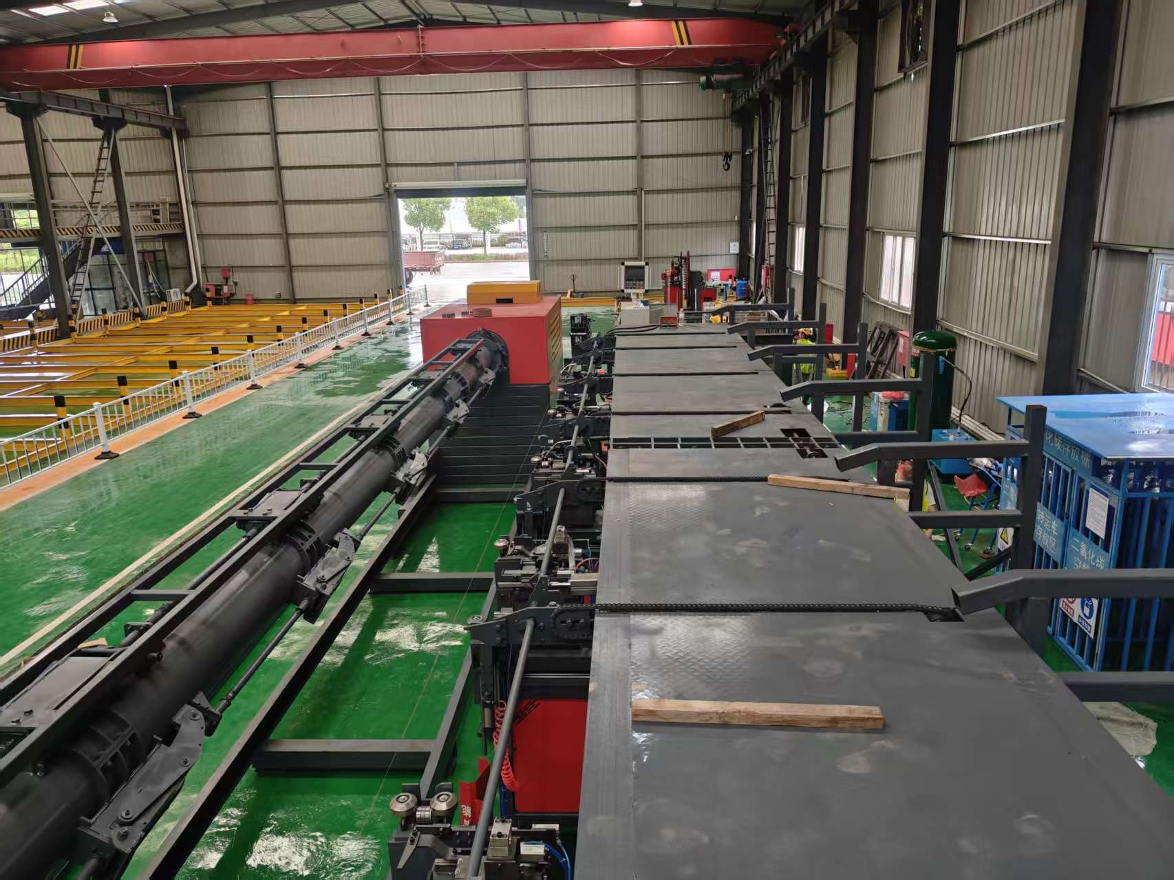 Industrial steel cage welding equipment