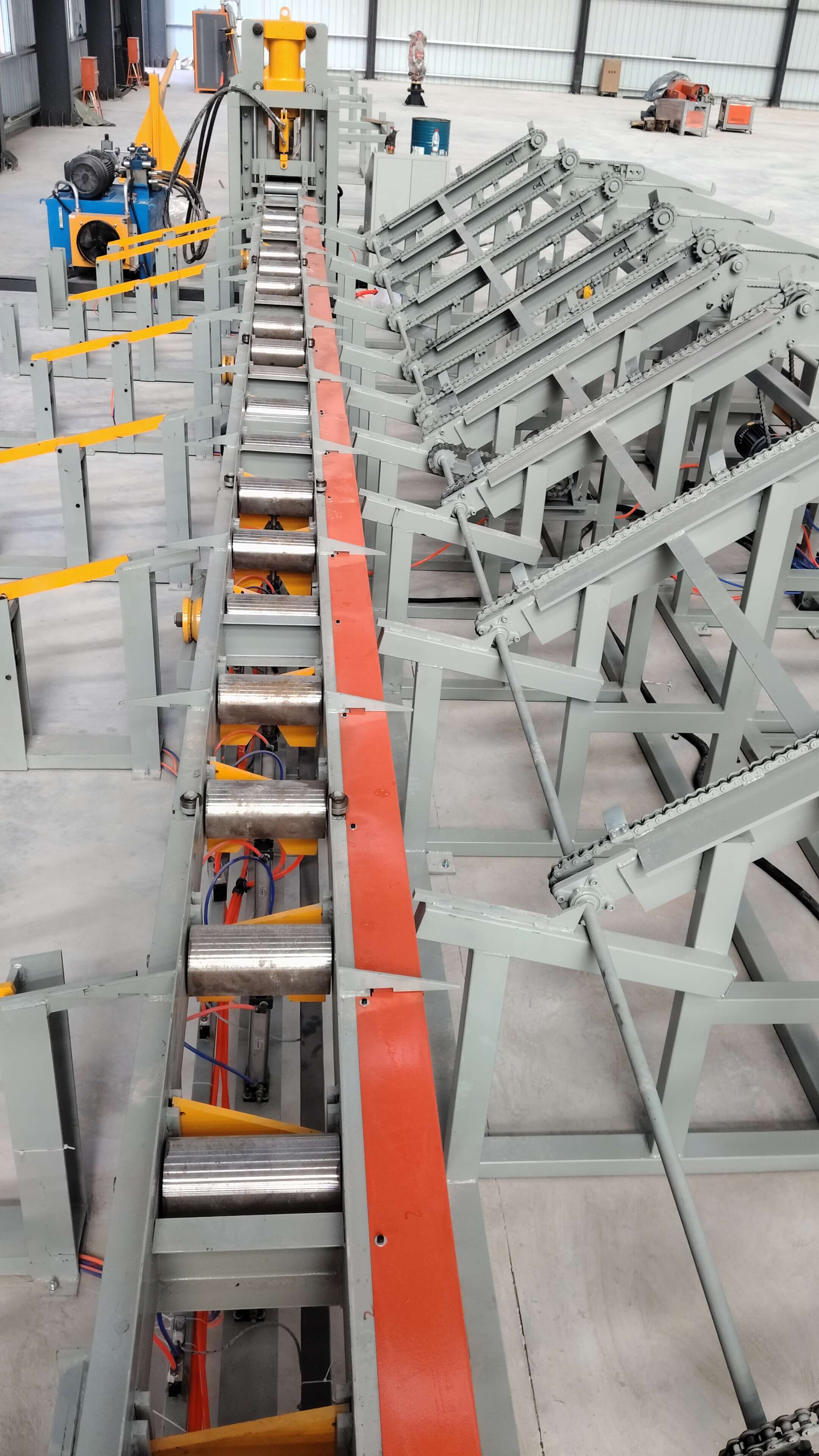 Precision CNC rebar cutting process