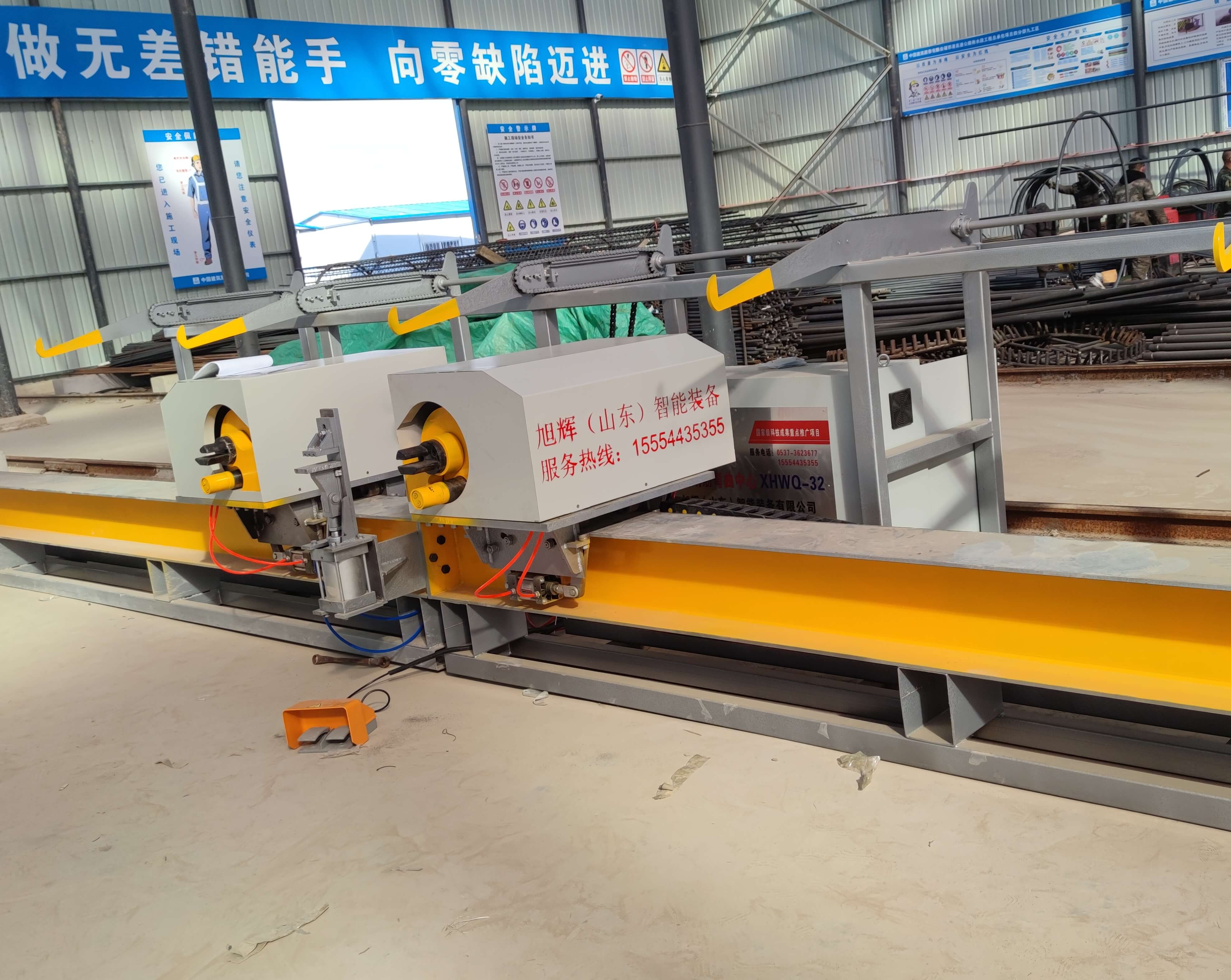 Precision steel bar bending for construction projects