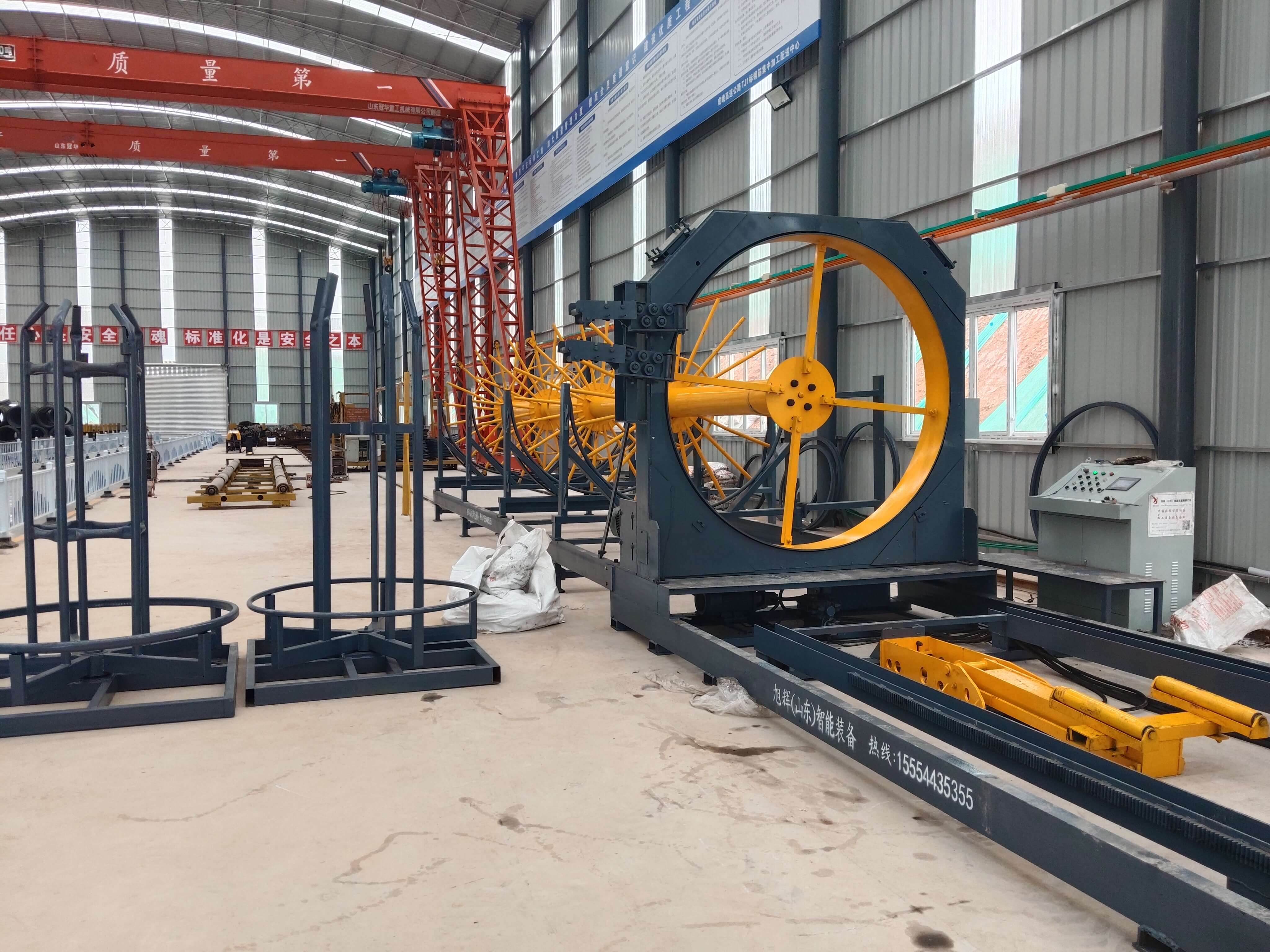Technical features of CNC steel reinforcement cage rolling welder